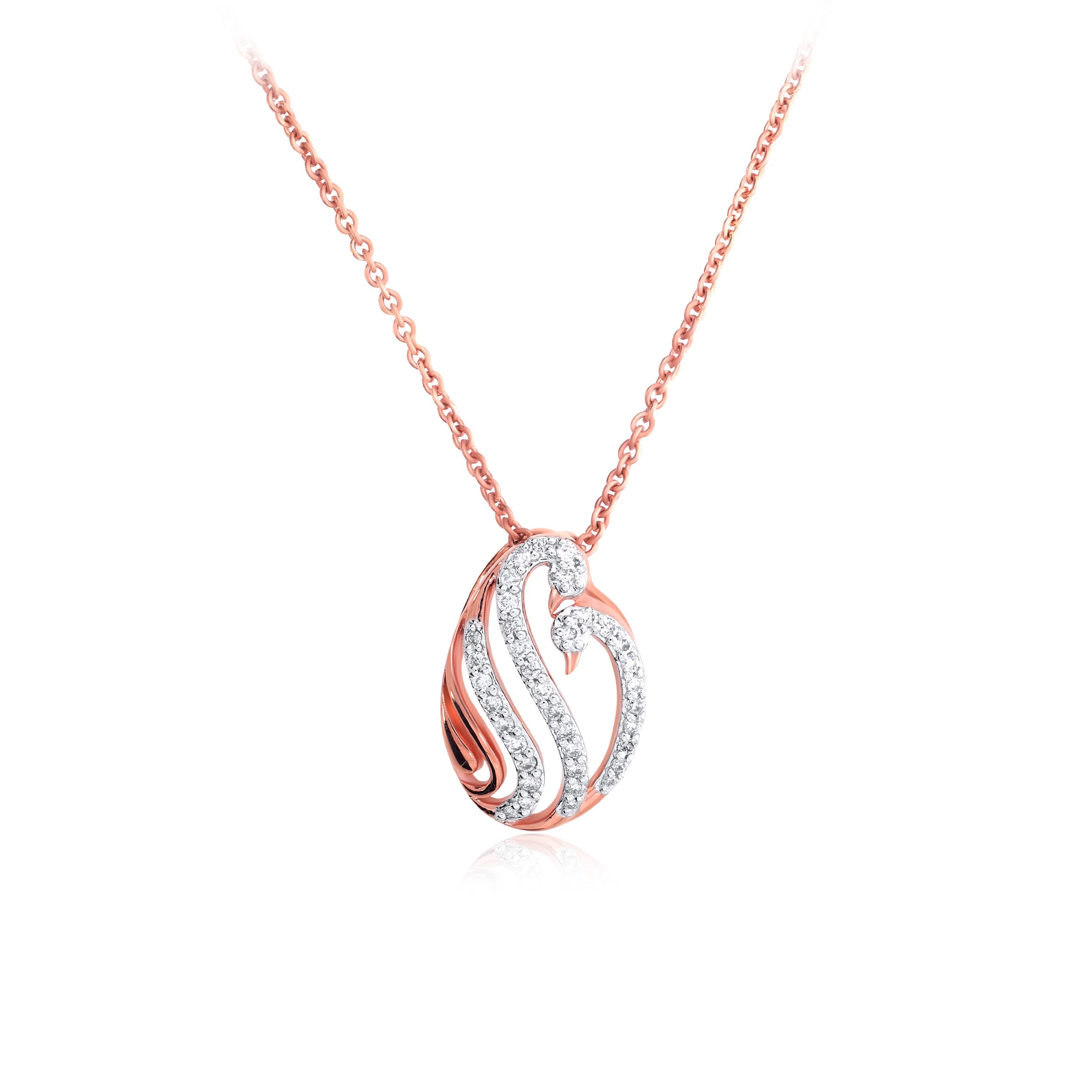 Eternal Bond Diamond Chain Pendant - Senco Gold and Diamonds