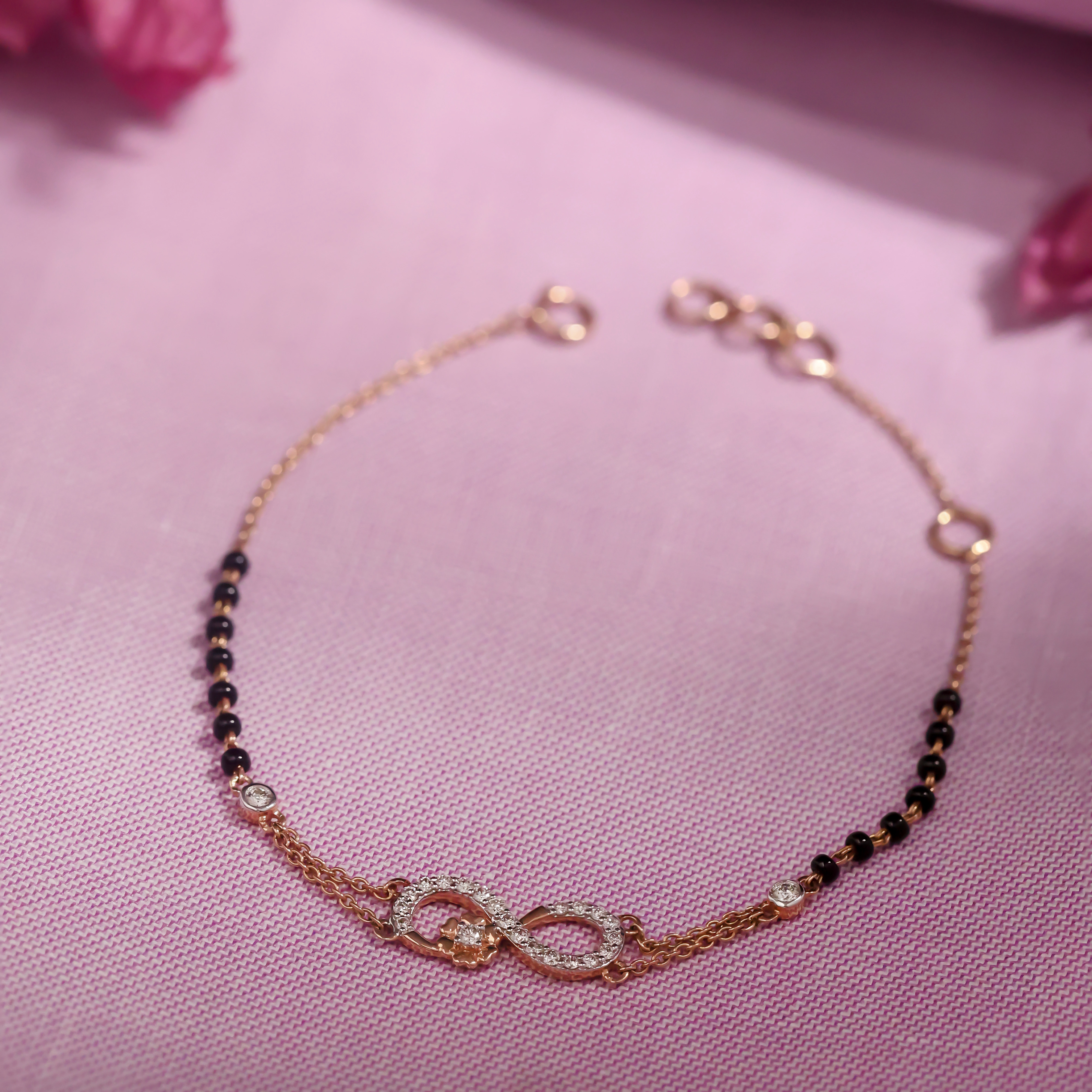Slender Infinity Diamond Bracelet - Senco Gold and Diamonds