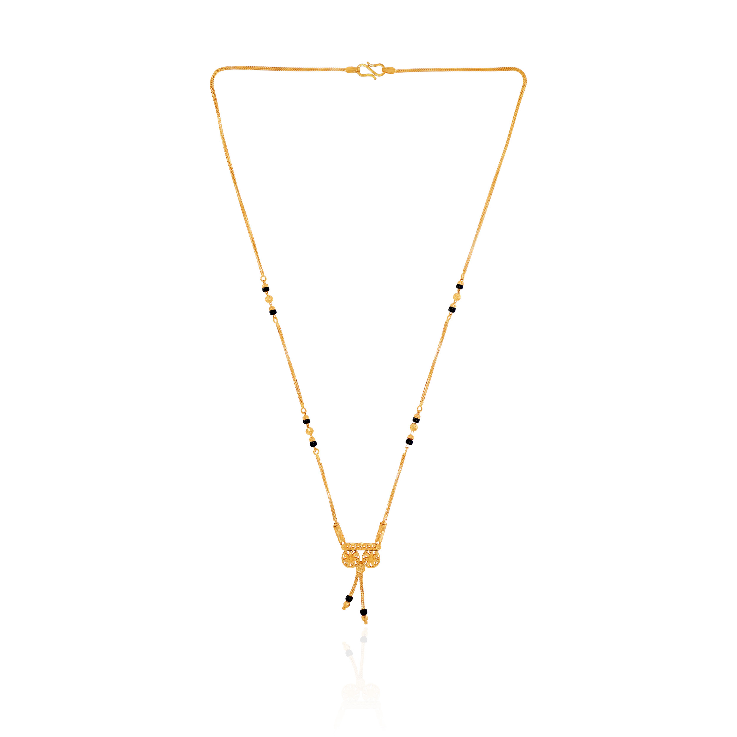 Sacred Charm Love Gold Mangalsutra - Senco Gold and Diamonds