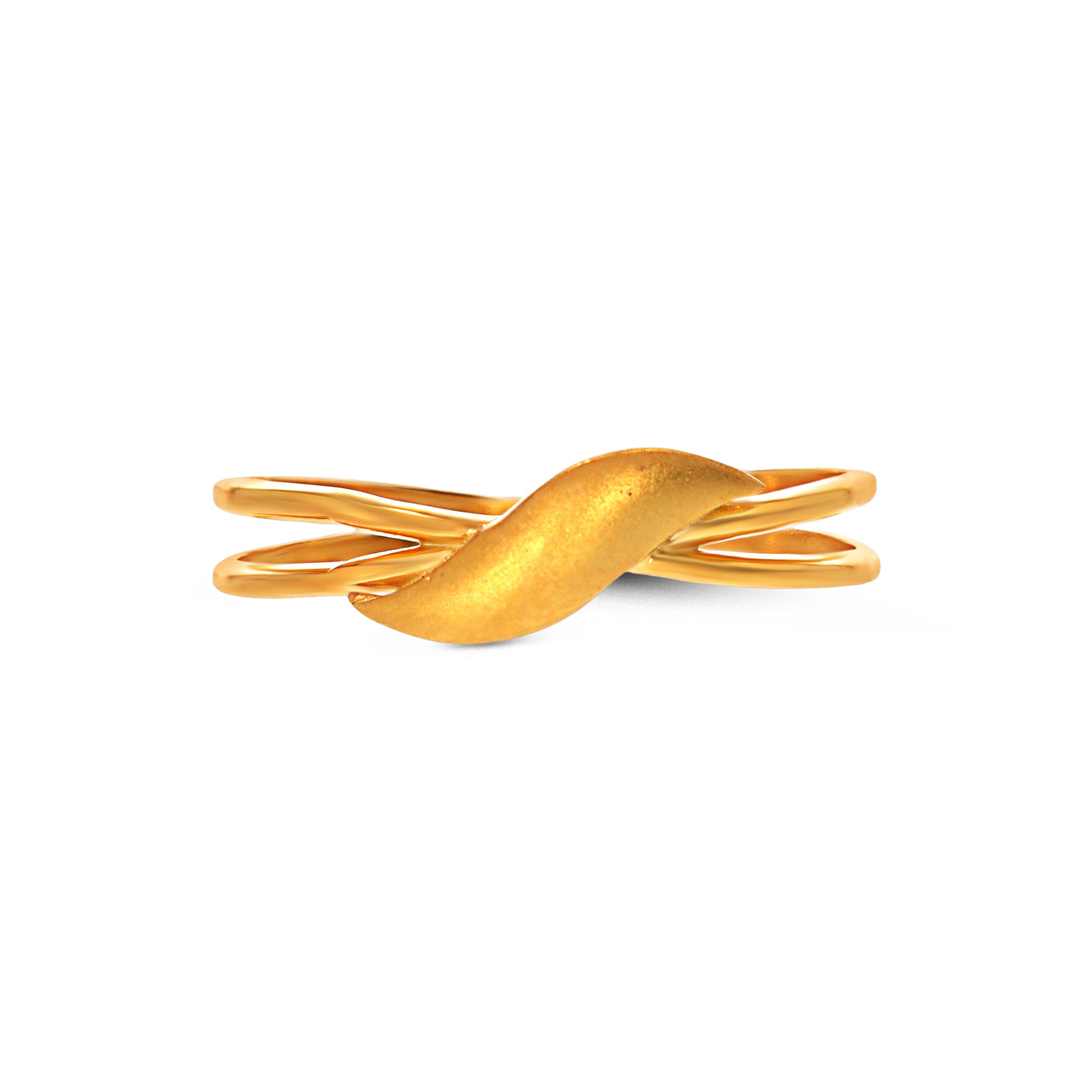 Dewleaf Gold Ring alternate view 1