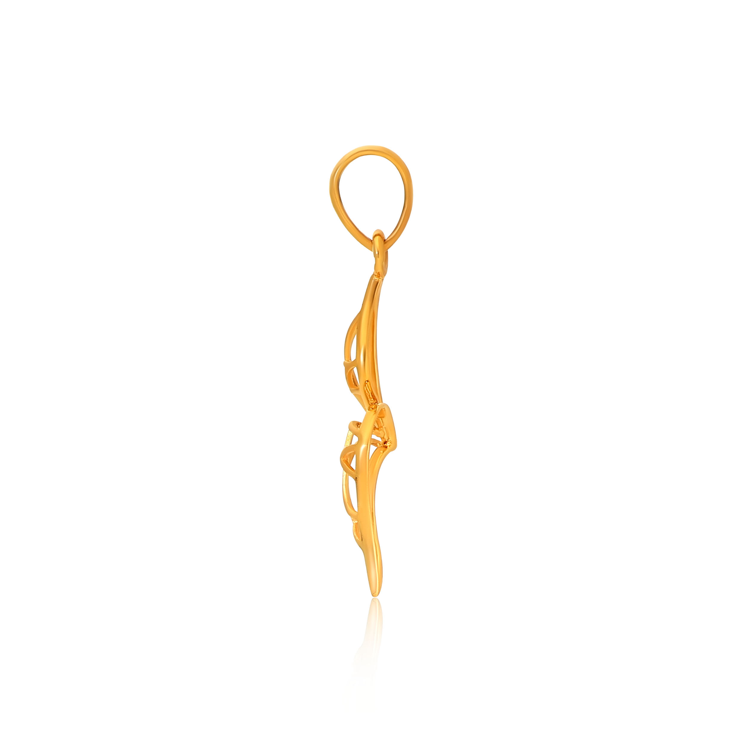 Aurora's Flight Gold Pendant - Senco Gold and Diamonds