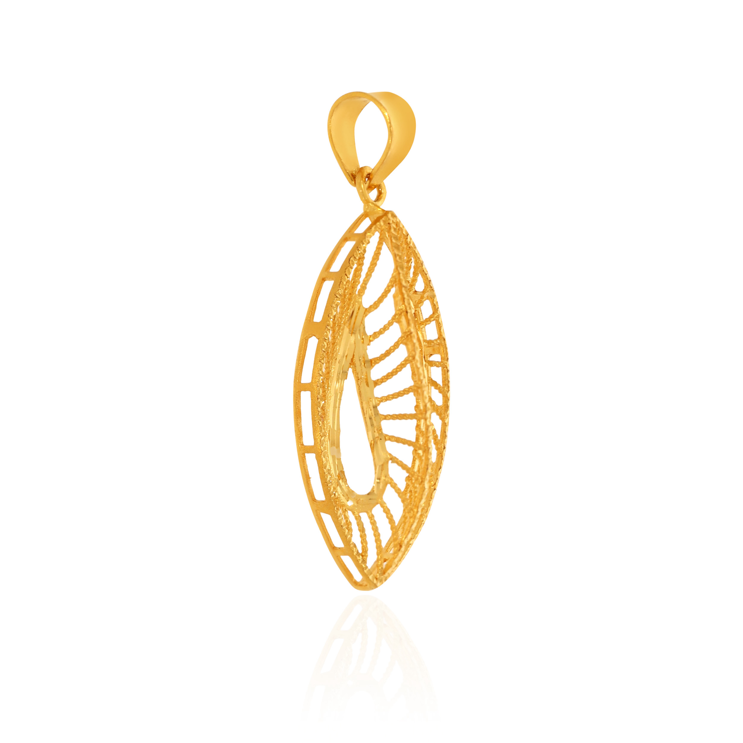 22K Yellow Gold Pendant-GPN-D000741348 - Senco Gold and Diamonds