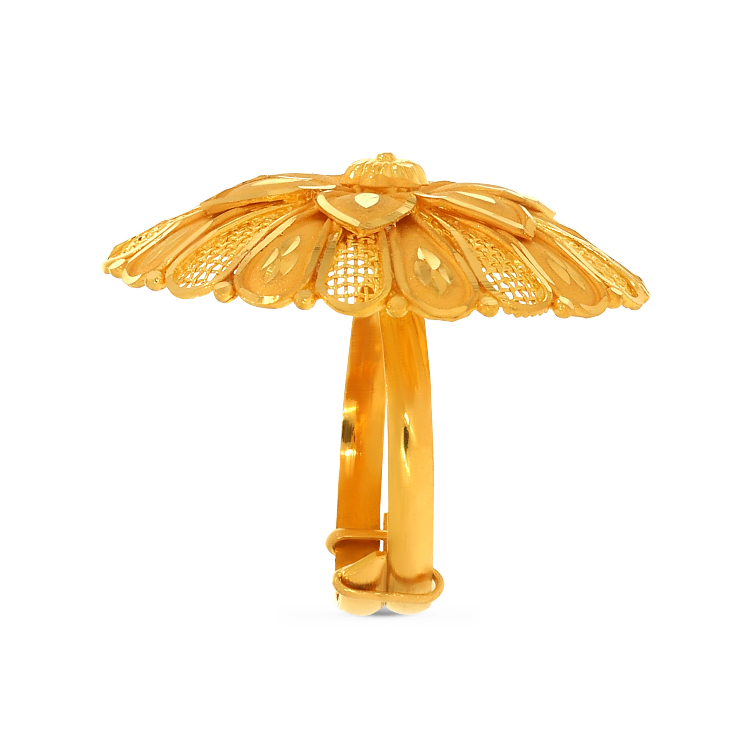 22K Yellow Gold Ring-GLR-D000549444 - Senco Gold and Diamonds