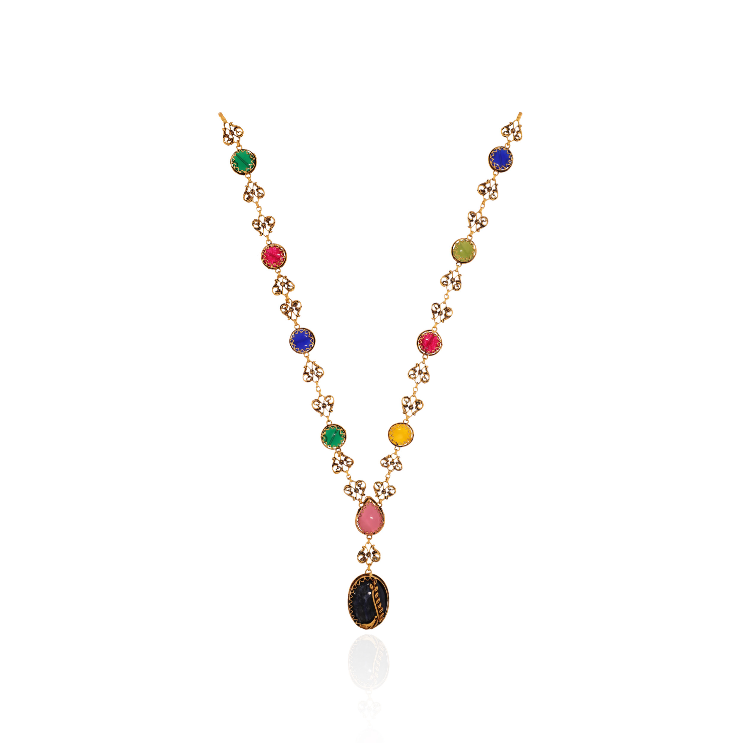 22K Yellow Gold Necklace-GN-D000788437 - Senco Gold and Diamonds