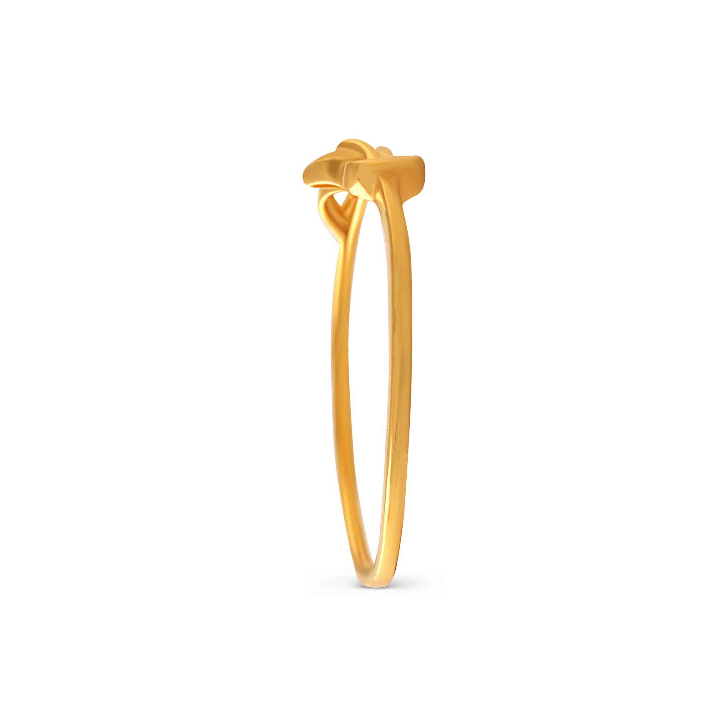 Organic Knot Gold Ring - Senco Gold and Diamonds