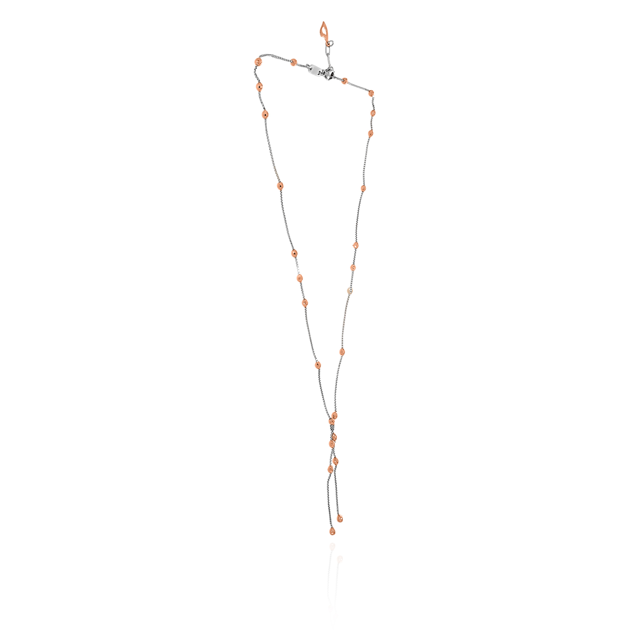 Roselight Cascade Platinum Chain - Senco Gold and Diamonds