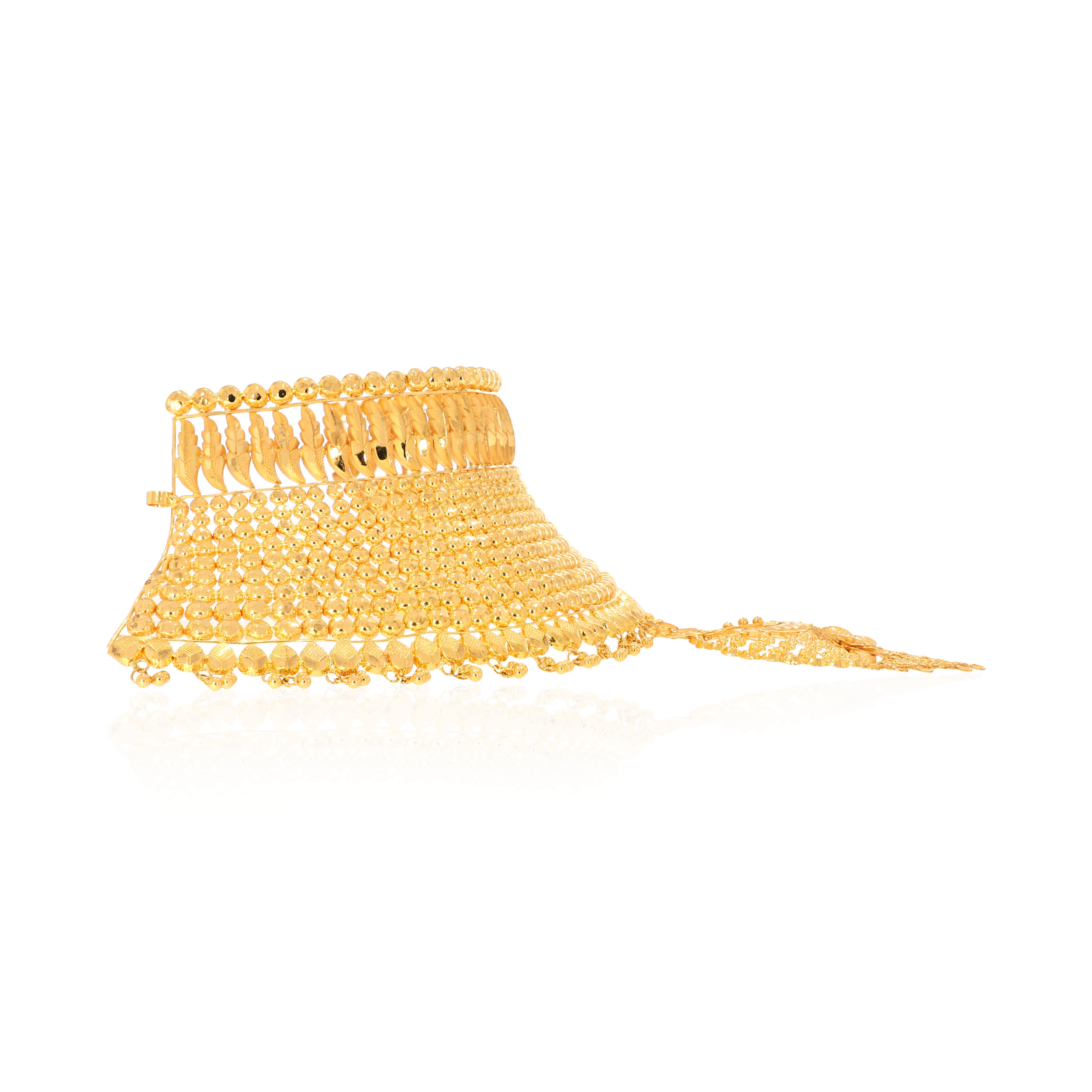 Grandeur In Gold Choker Necklace - Senco Gold and Diamonds