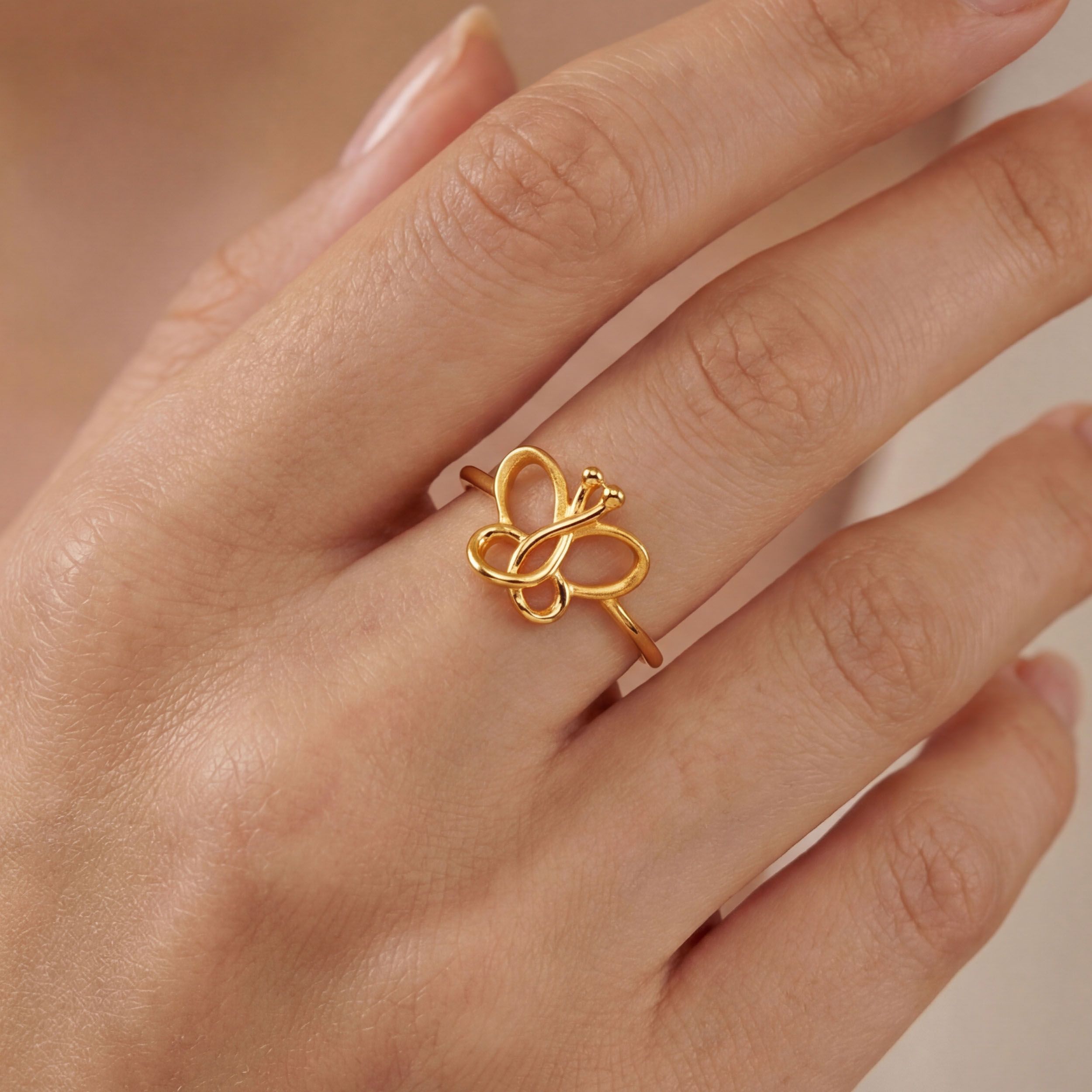 Whisperwing Gold Ring alternate view 3