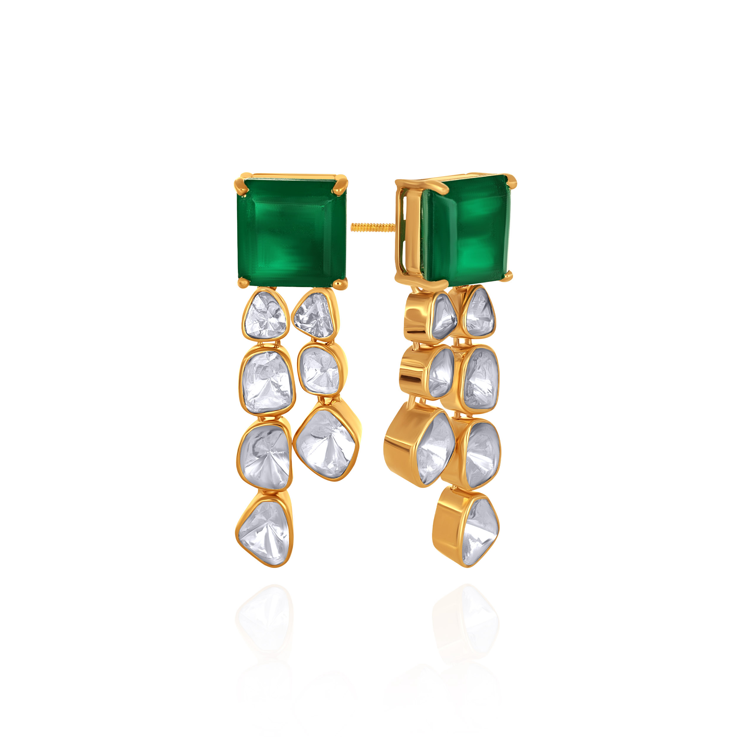 Mosaic Luxe Diamond Earrings - Senco Gold and Diamonds