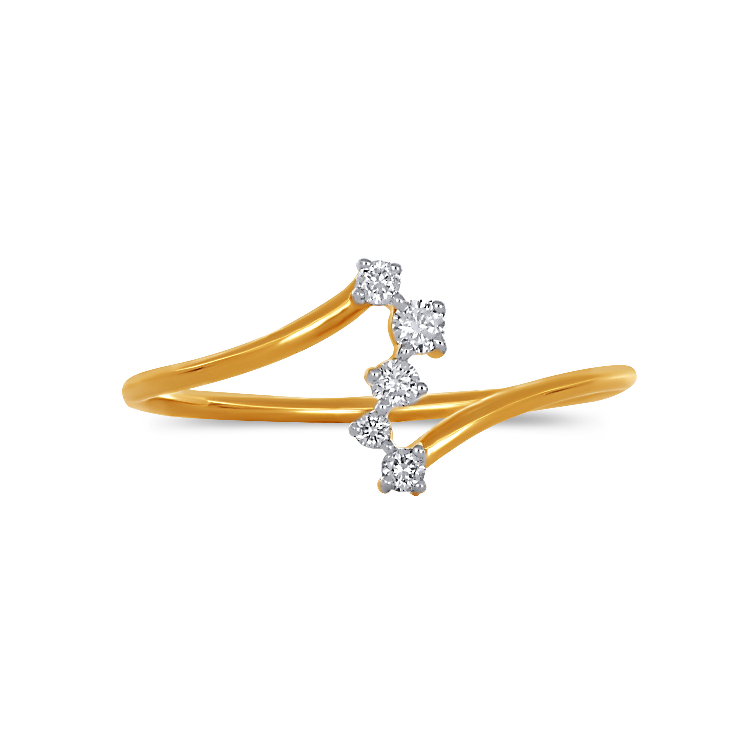 Twist of Light Diamond Ring - Senco Gold and Diamonds