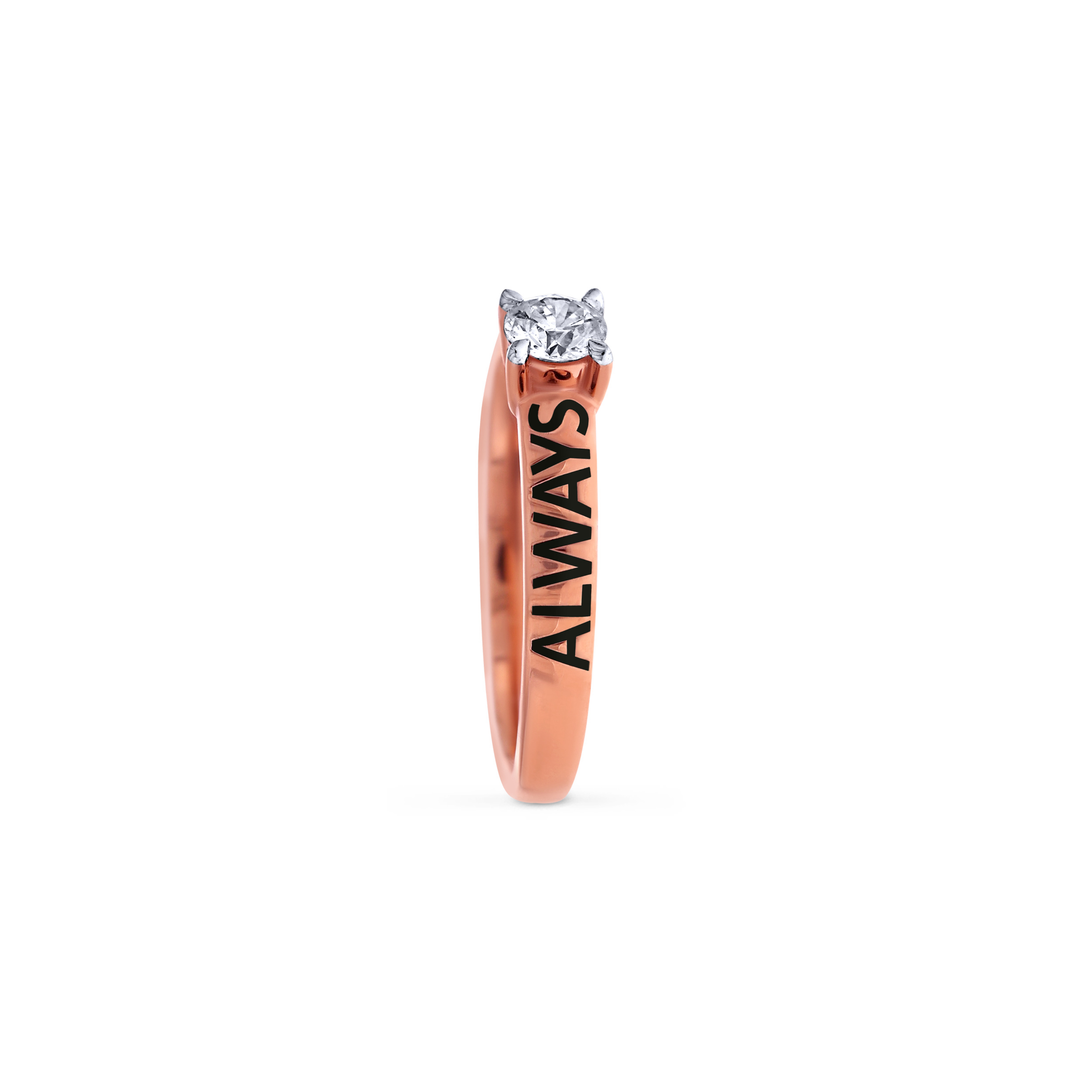 Always Yours Solitaire Ring - Senco Gold and Diamonds