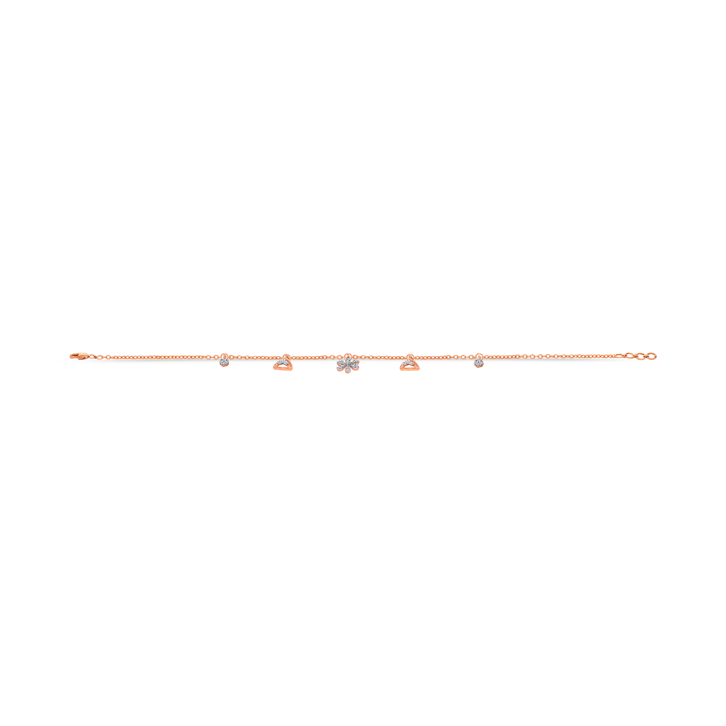 Rose Gold Reverie Diamond Bracelet - Senco Gold and Diamonds