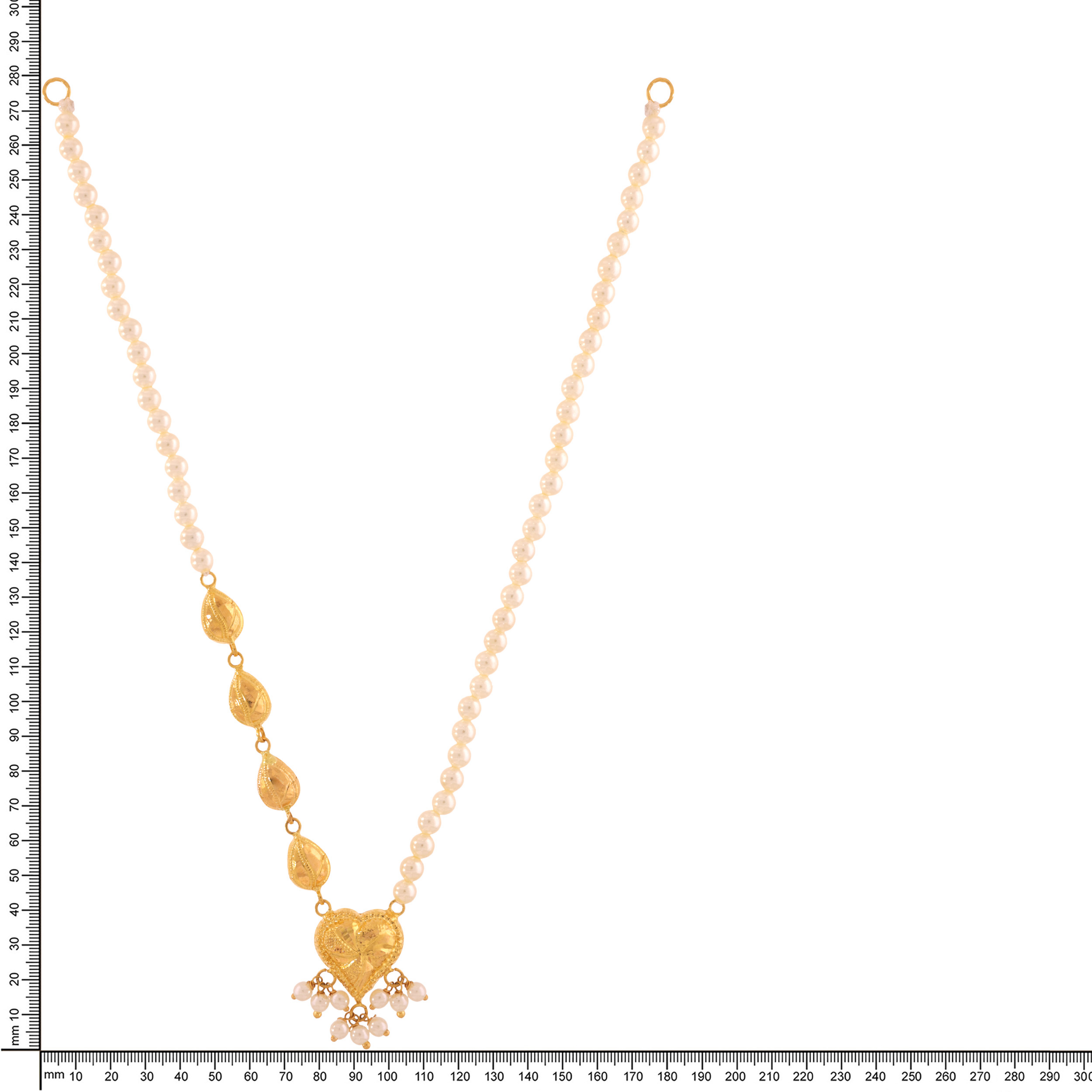 Pearl Trail Gold Necklace - Senco Gold and Diamonds