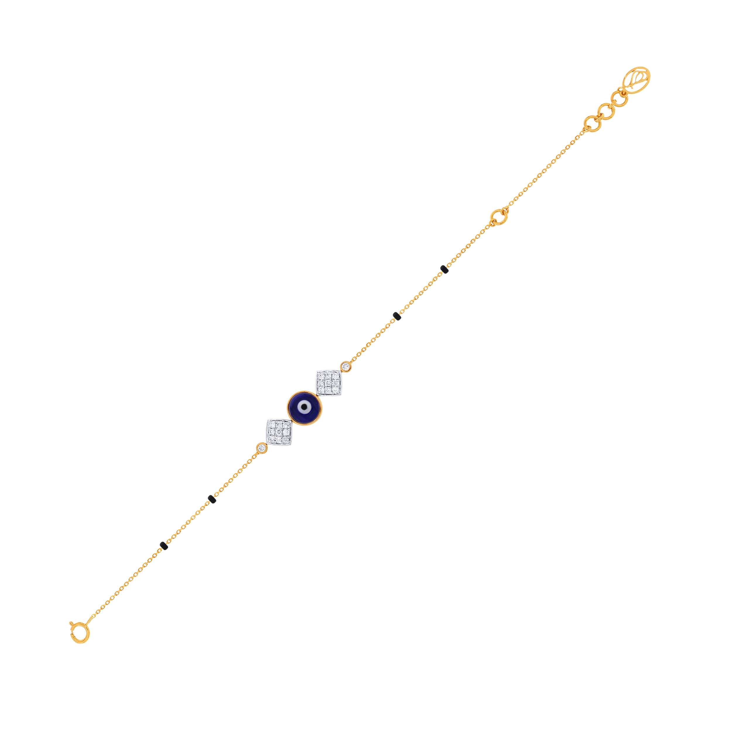 Chic Shield Diamond Bracelet - Senco Gold and Diamonds