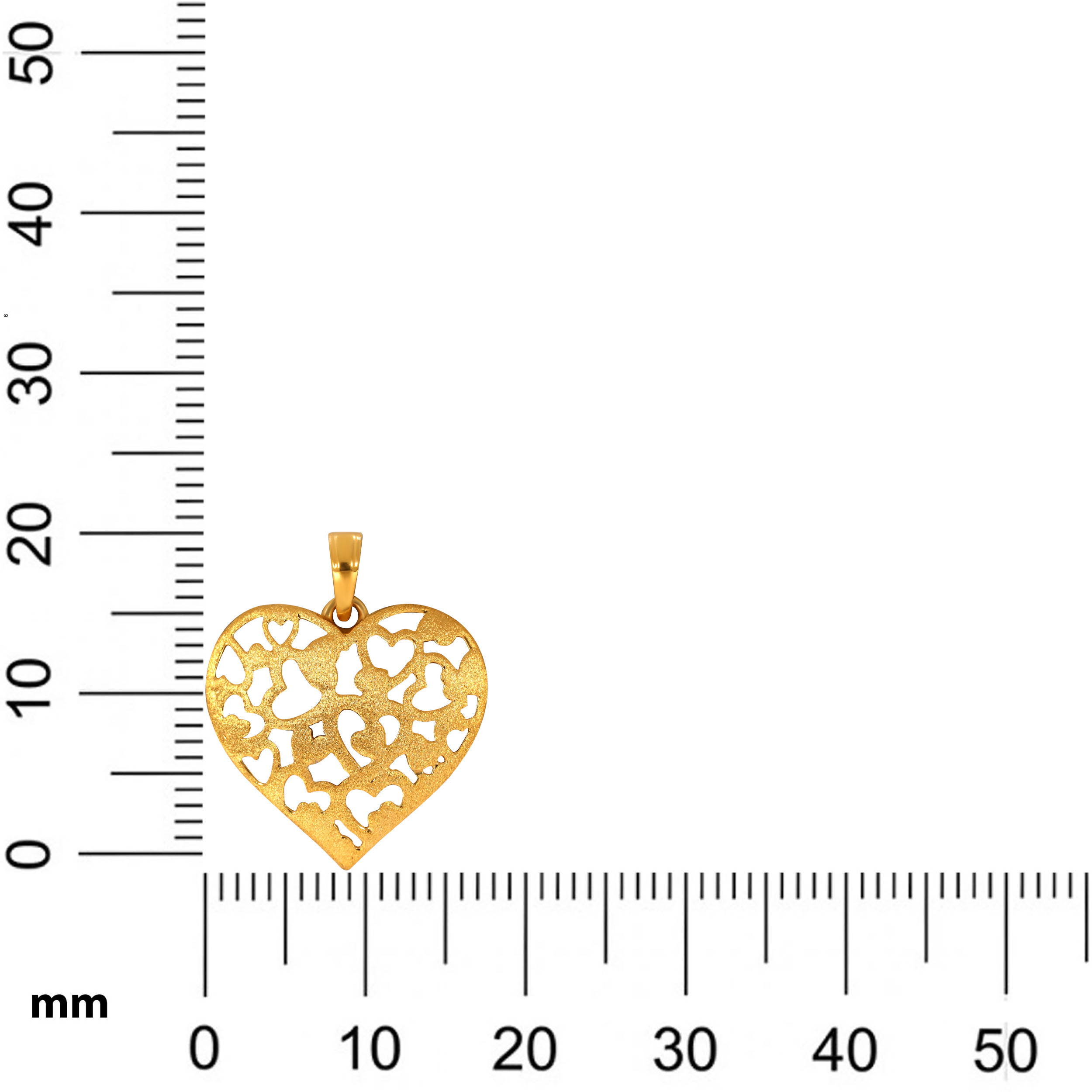 Tender Heart Gold Pendant - Senco Gold and Diamonds