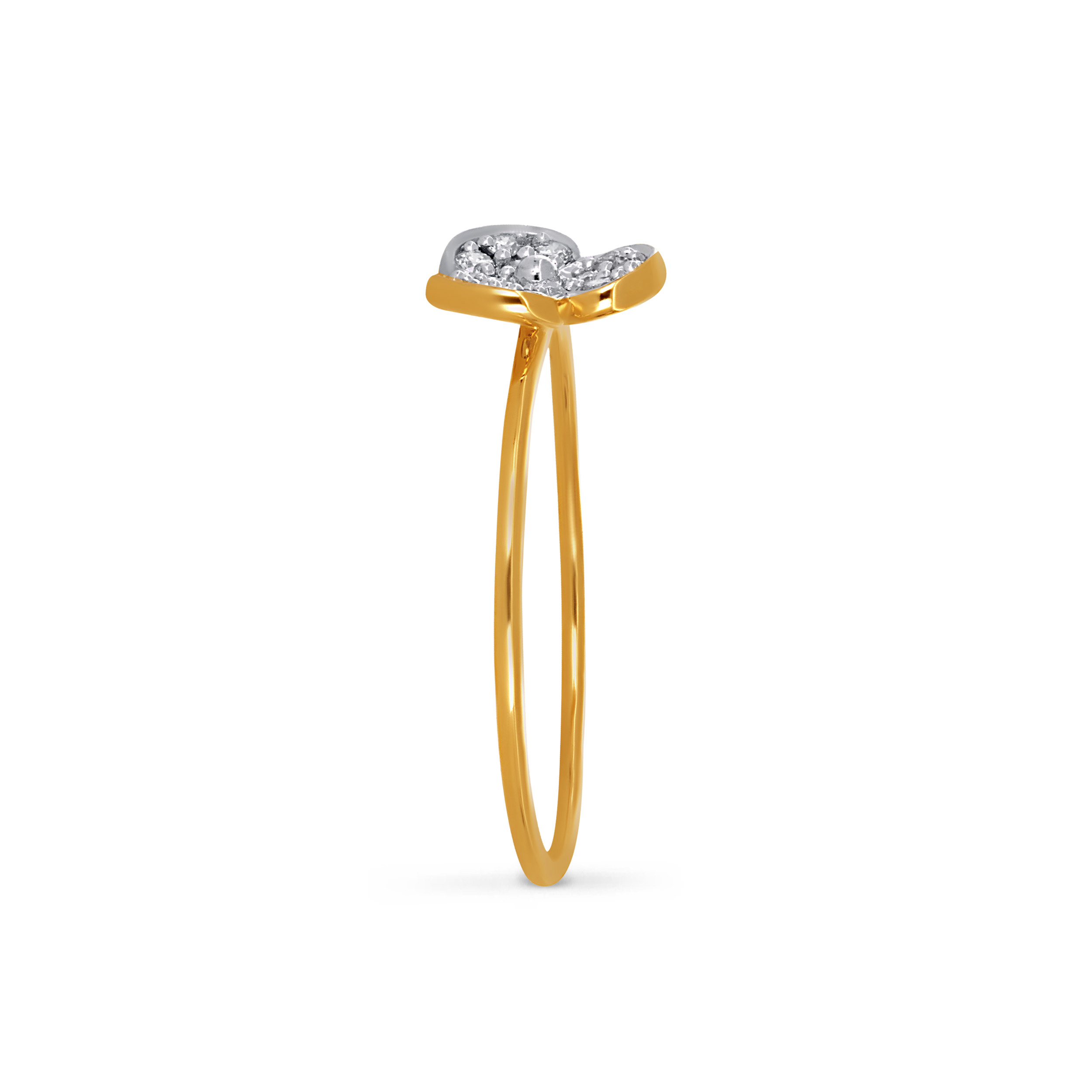 Threefold Sparkle Diamond Ring - Senco Gold and Diamonds
