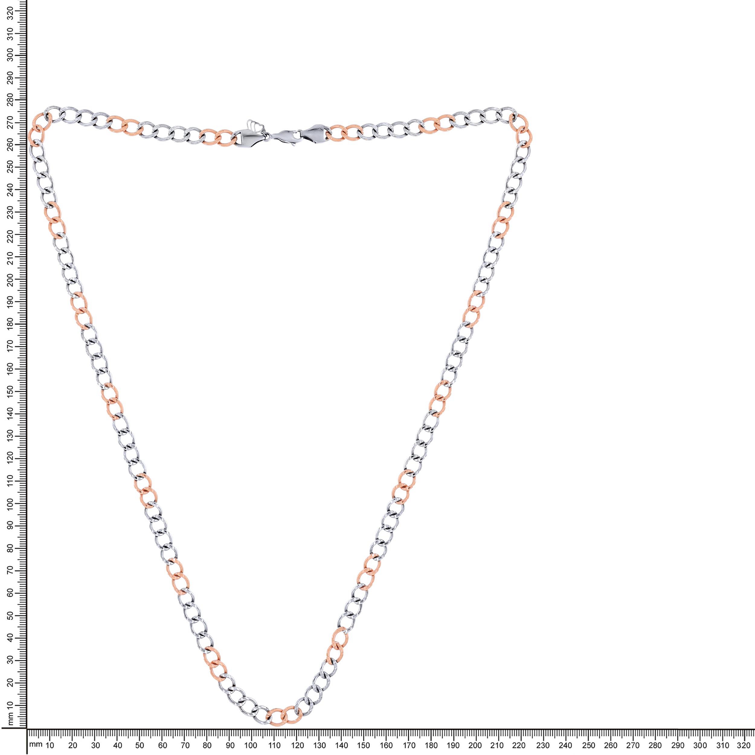 Groovy Duo Men Platinum Chain - Senco Gold and Diamonds