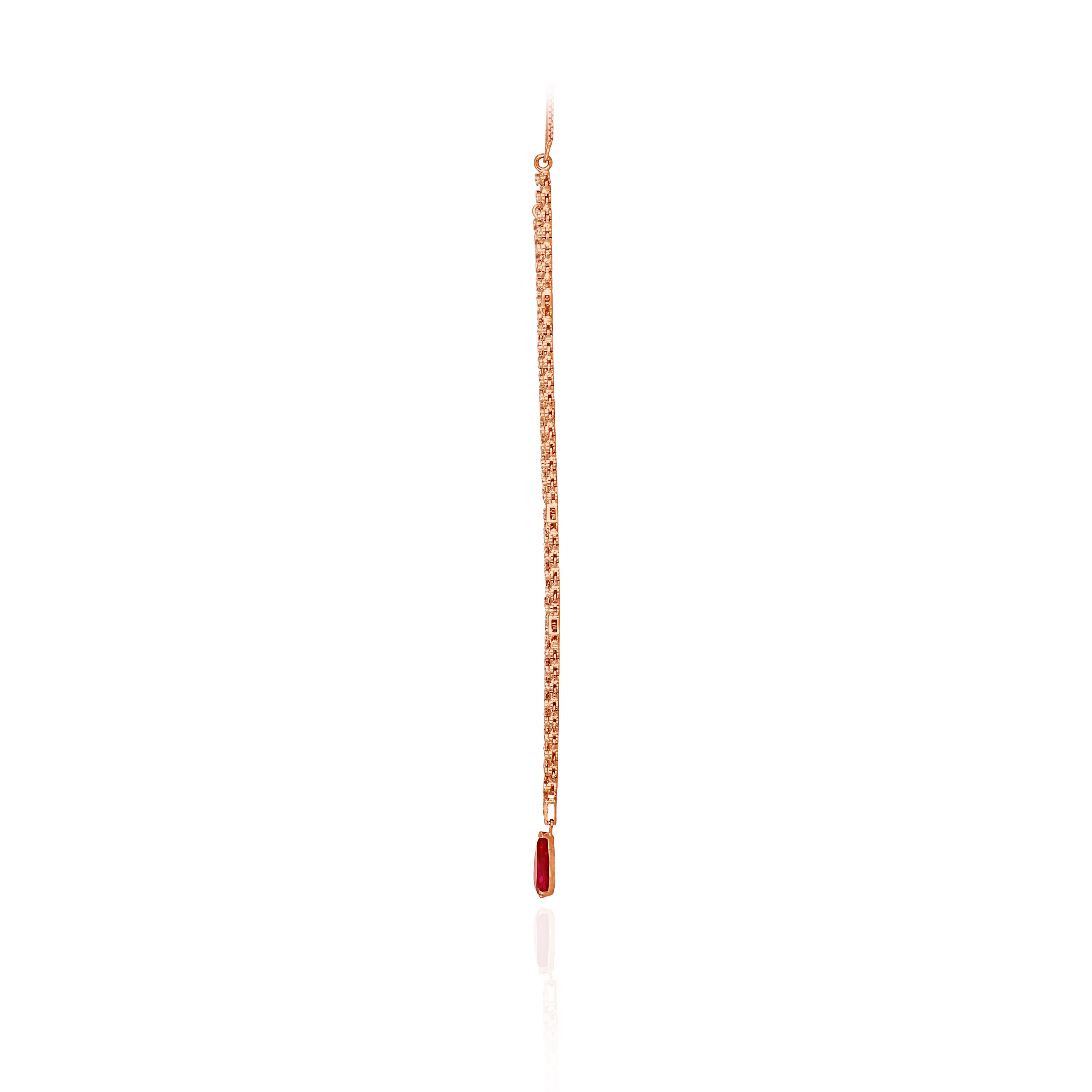 Scarlet Elegance Diamond Gold Necklace - Senco Gold and Diamonds