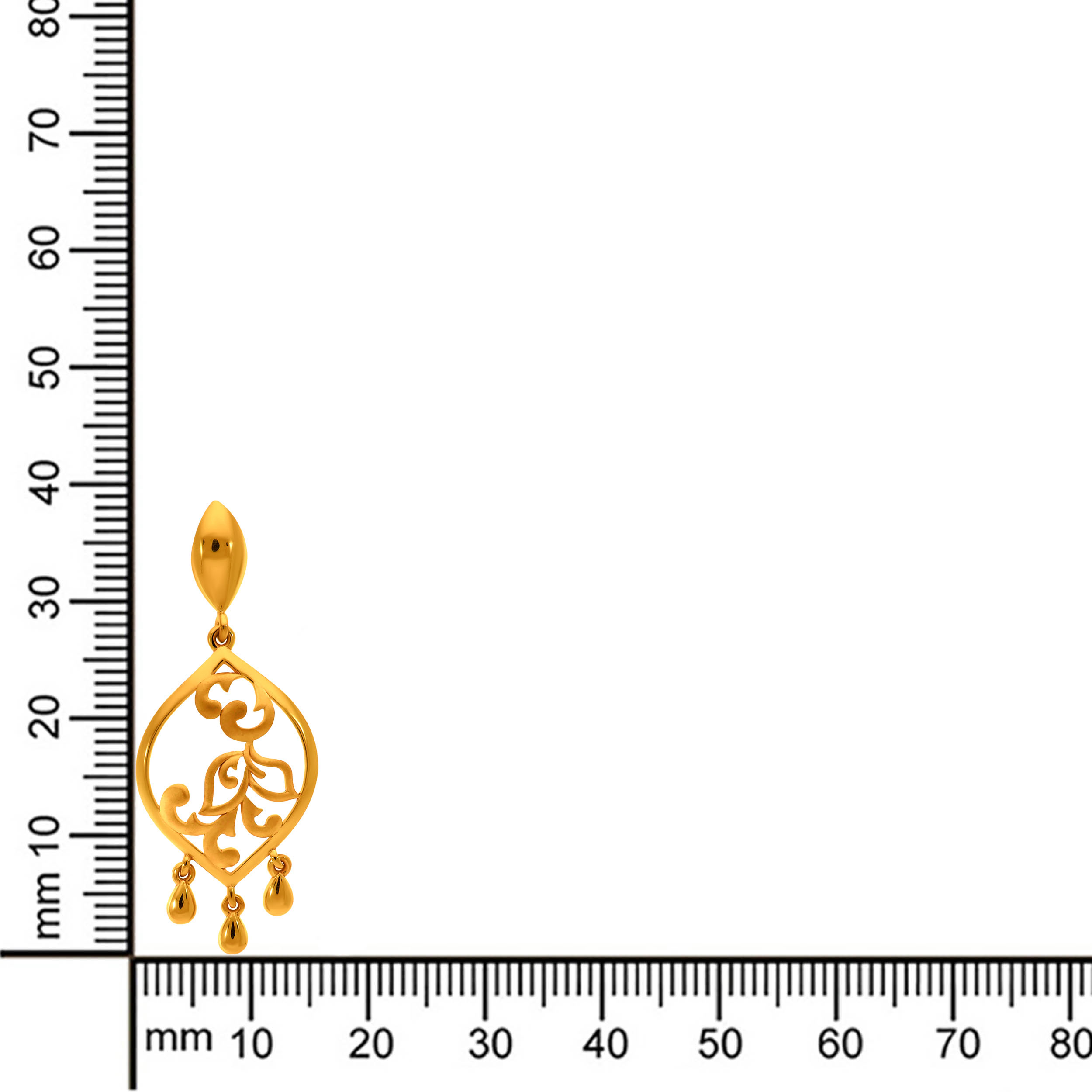 Harmonic Elegance Gold Pendant - Senco Gold and Diamonds