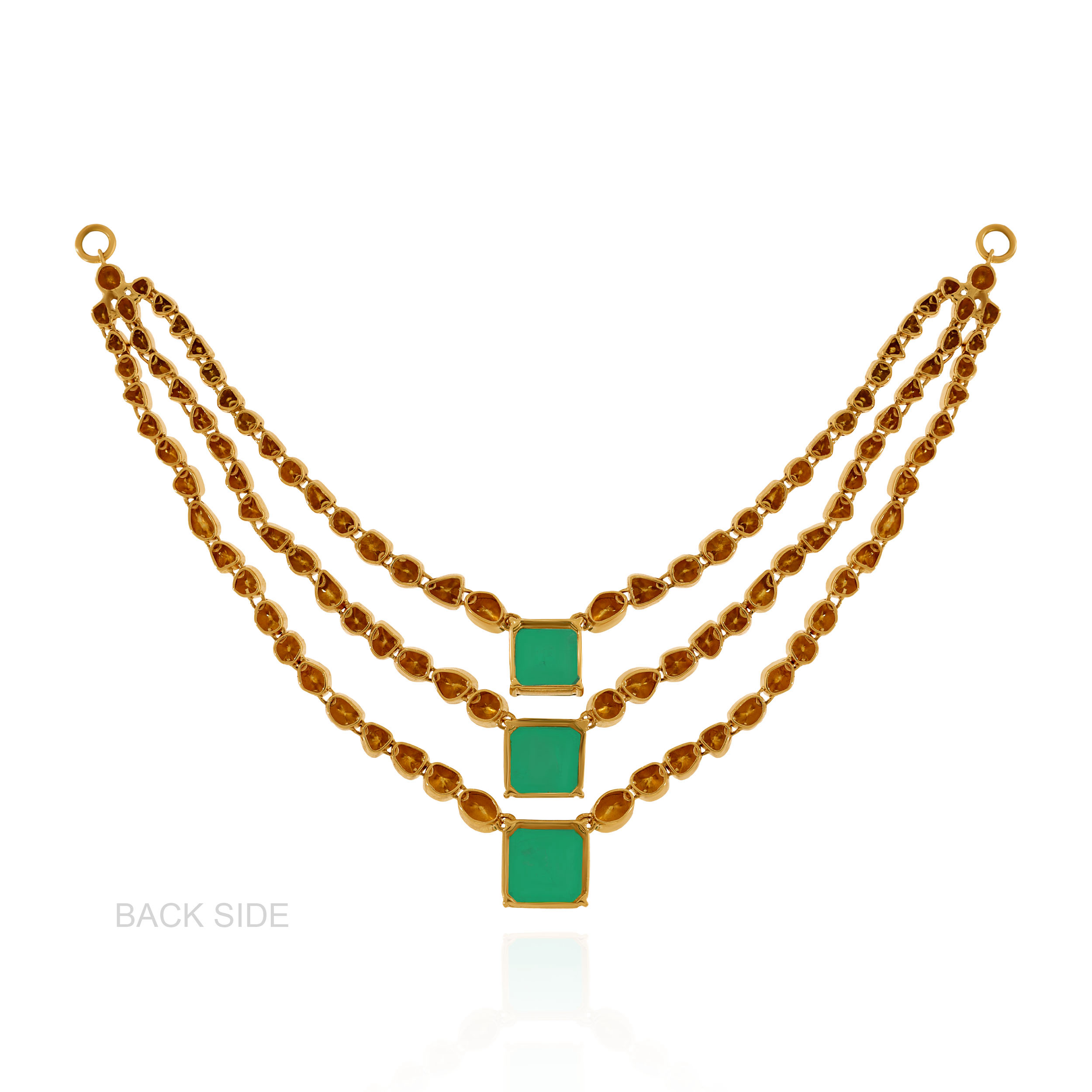 Aurelis Regal Polki Necklace - Senco Gold and Diamonds
