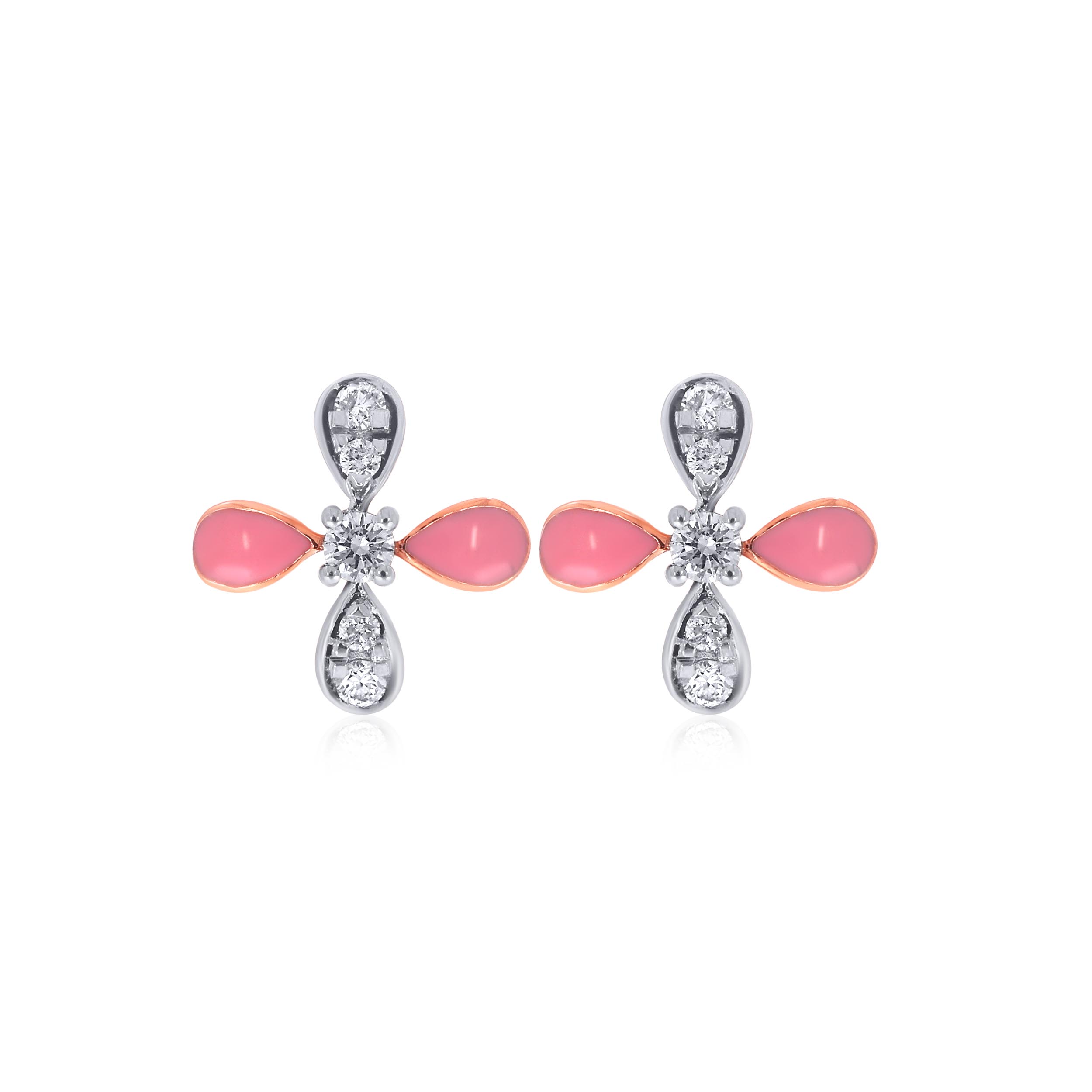 Mini Bloom Kids Diamond Studs - Senco Gold and Diamonds