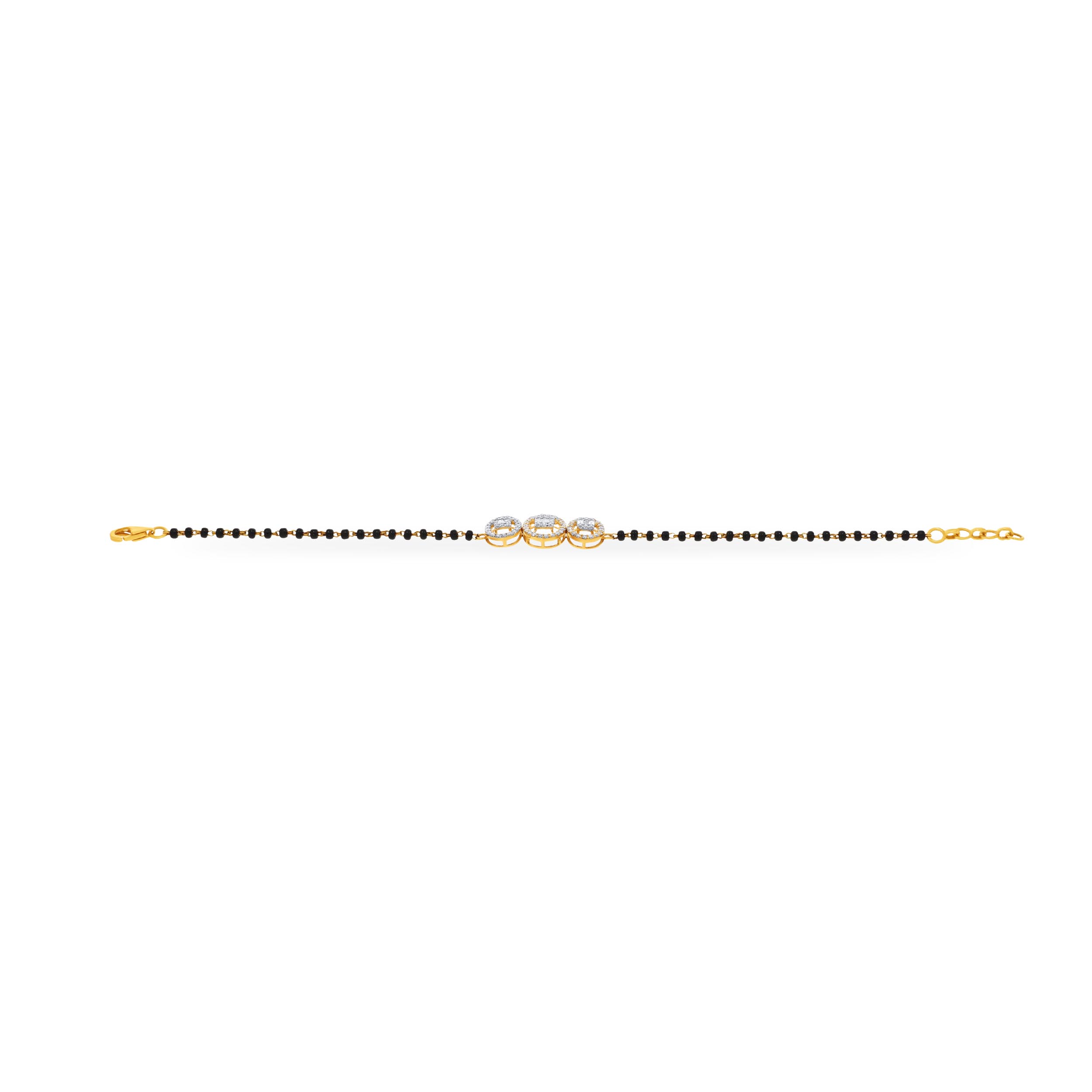 Elliptical Union Diamond Bracelet - Senco Gold and Diamonds