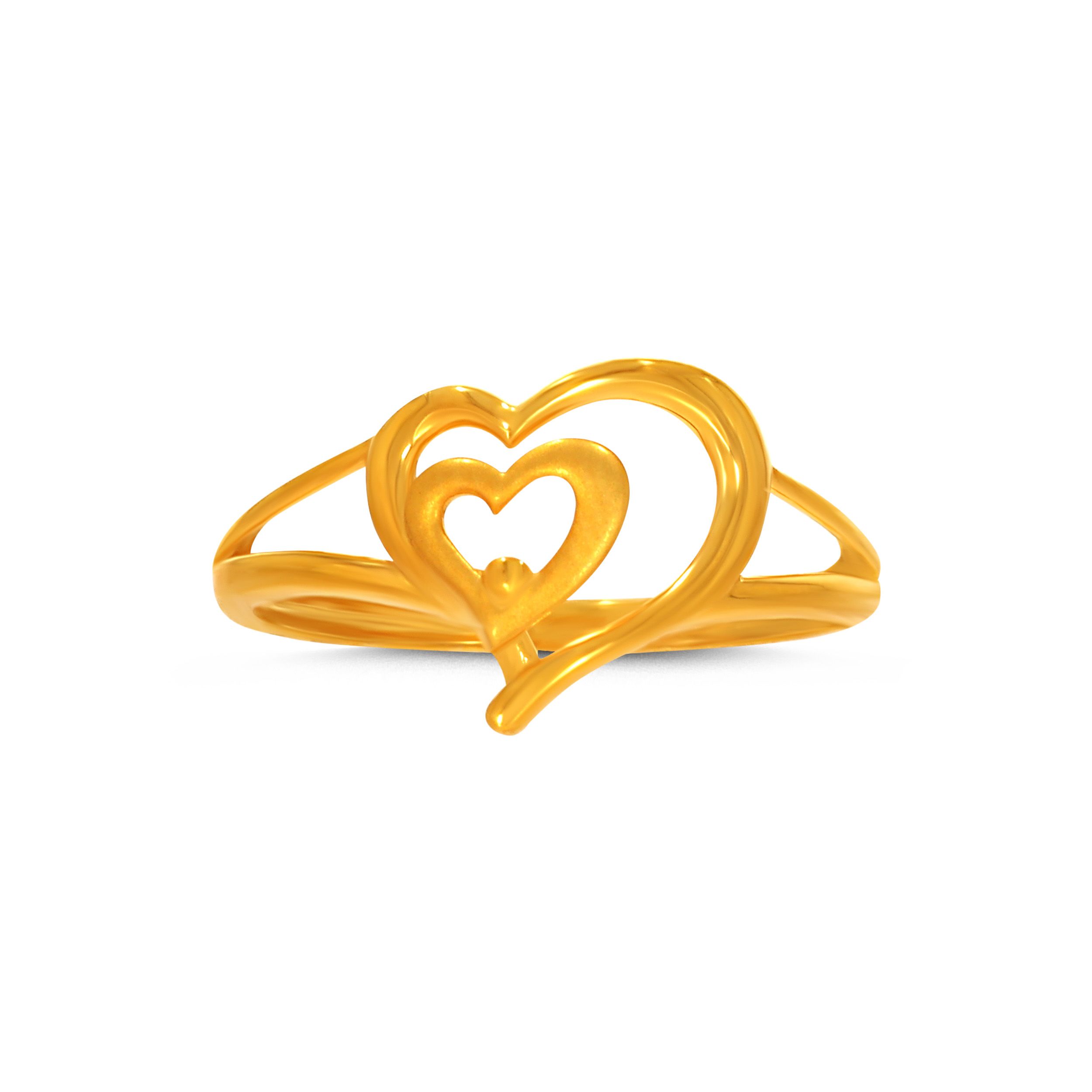 Velvet Heartline Gold Ring alternate view 1