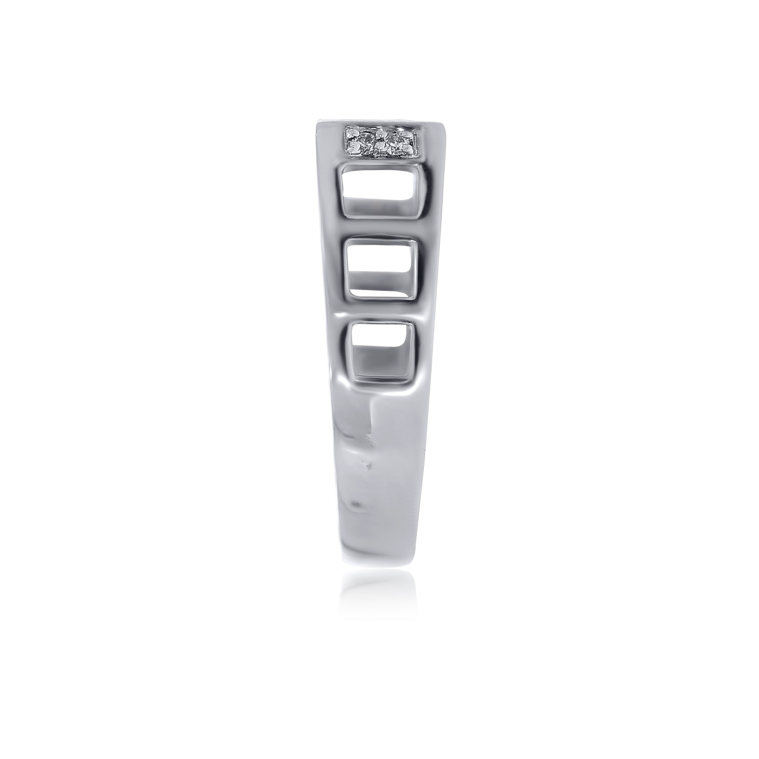 Chic Machismo Men Platinum Ring - Senco Gold and Diamonds
