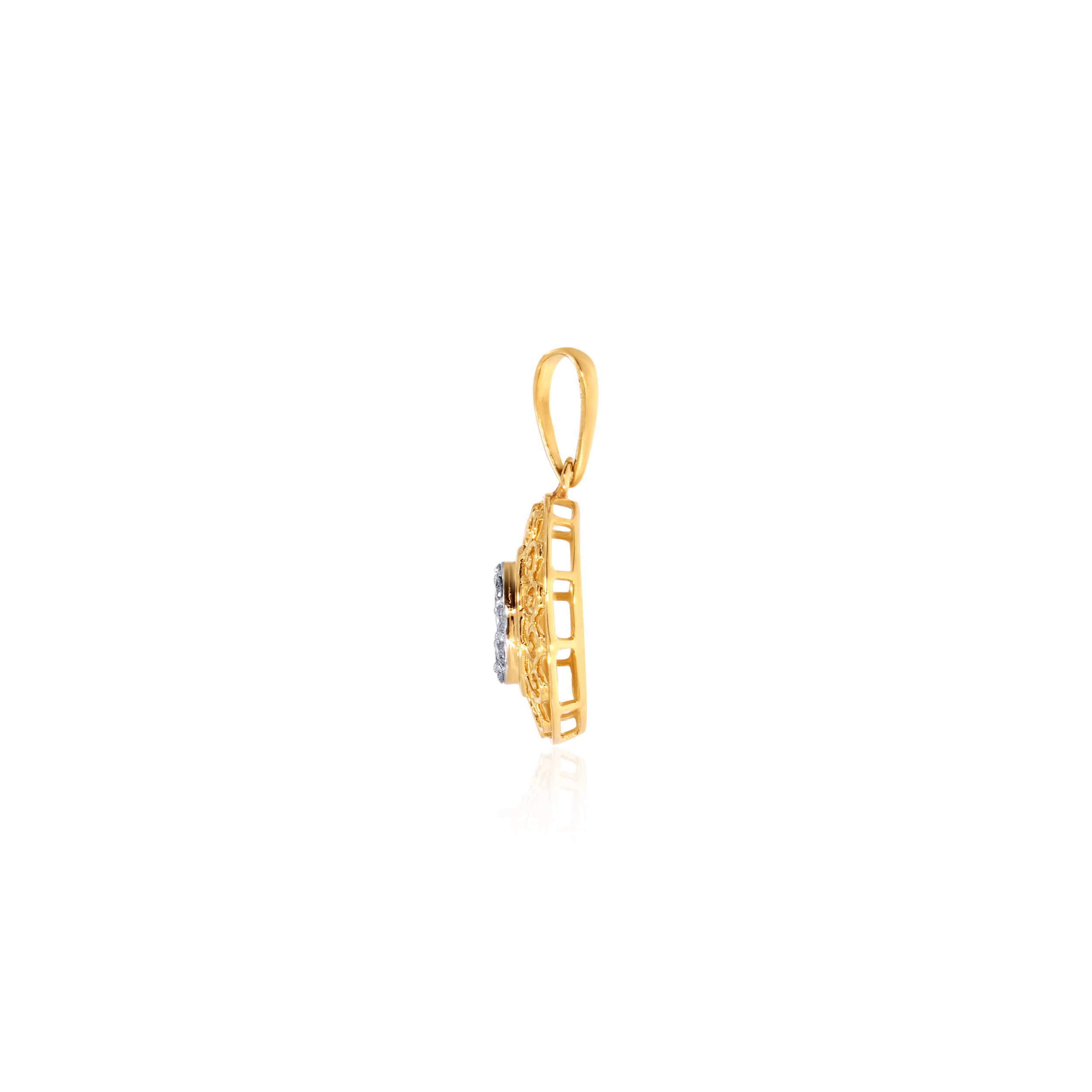 Enchanting Vines Diamond Pendant - Senco Gold and Diamonds