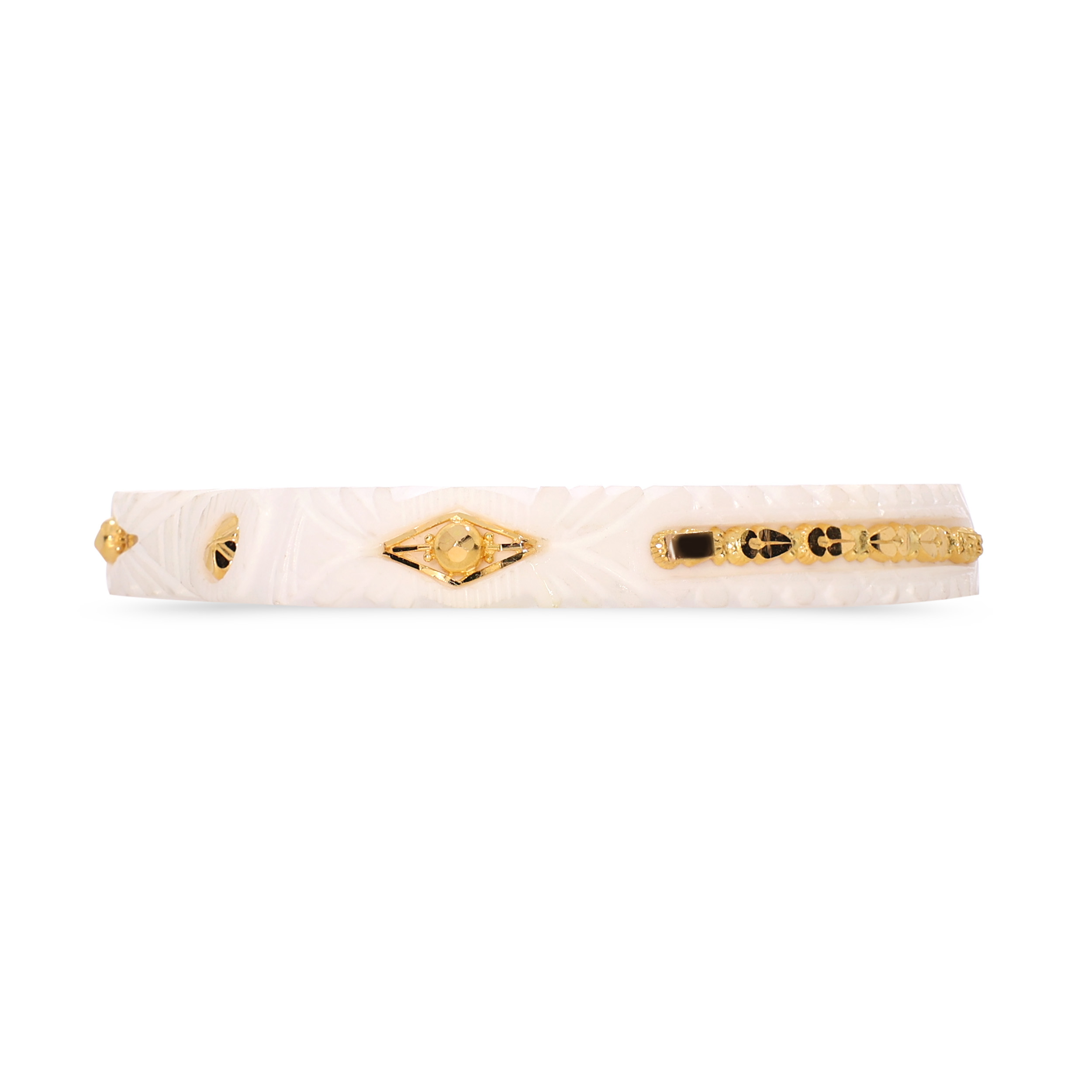 Auspicious Gold Sankha Bangle - Senco Gold and Diamonds