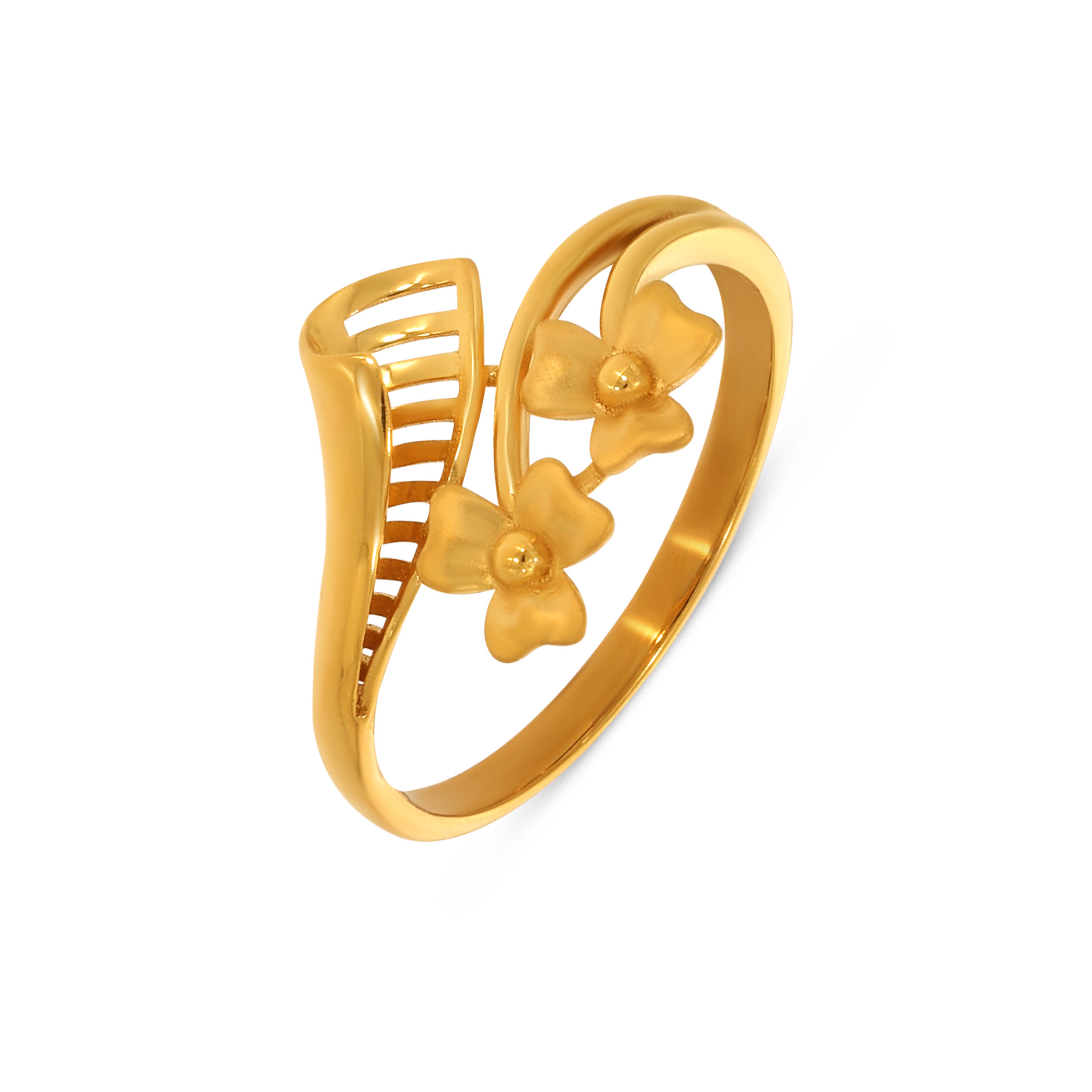 22K Yellow Gold Ring-GLR-D000133110 - Senco Gold and Diamonds