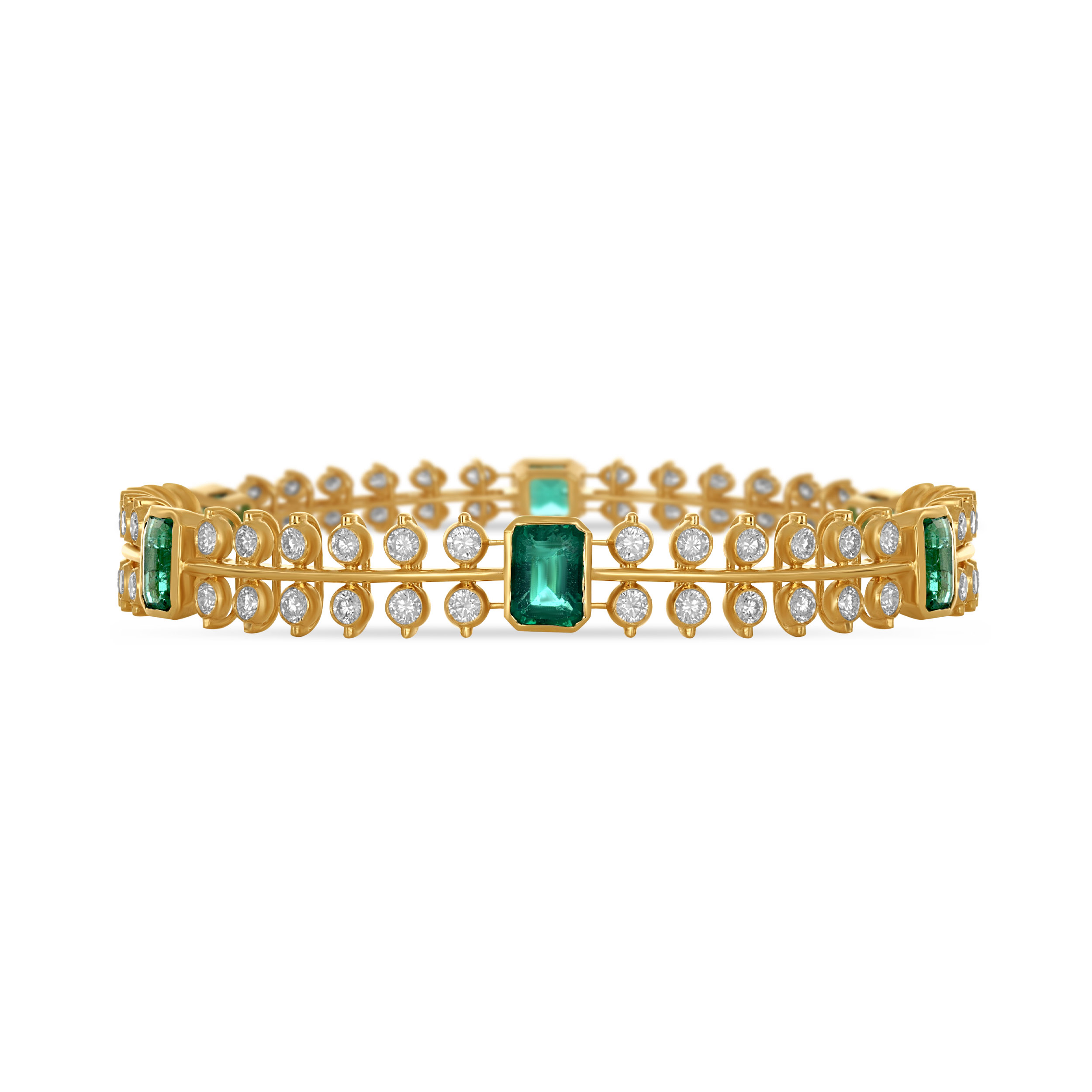 Verdant Gleam Diamond Churi - Senco Gold and Diamonds
