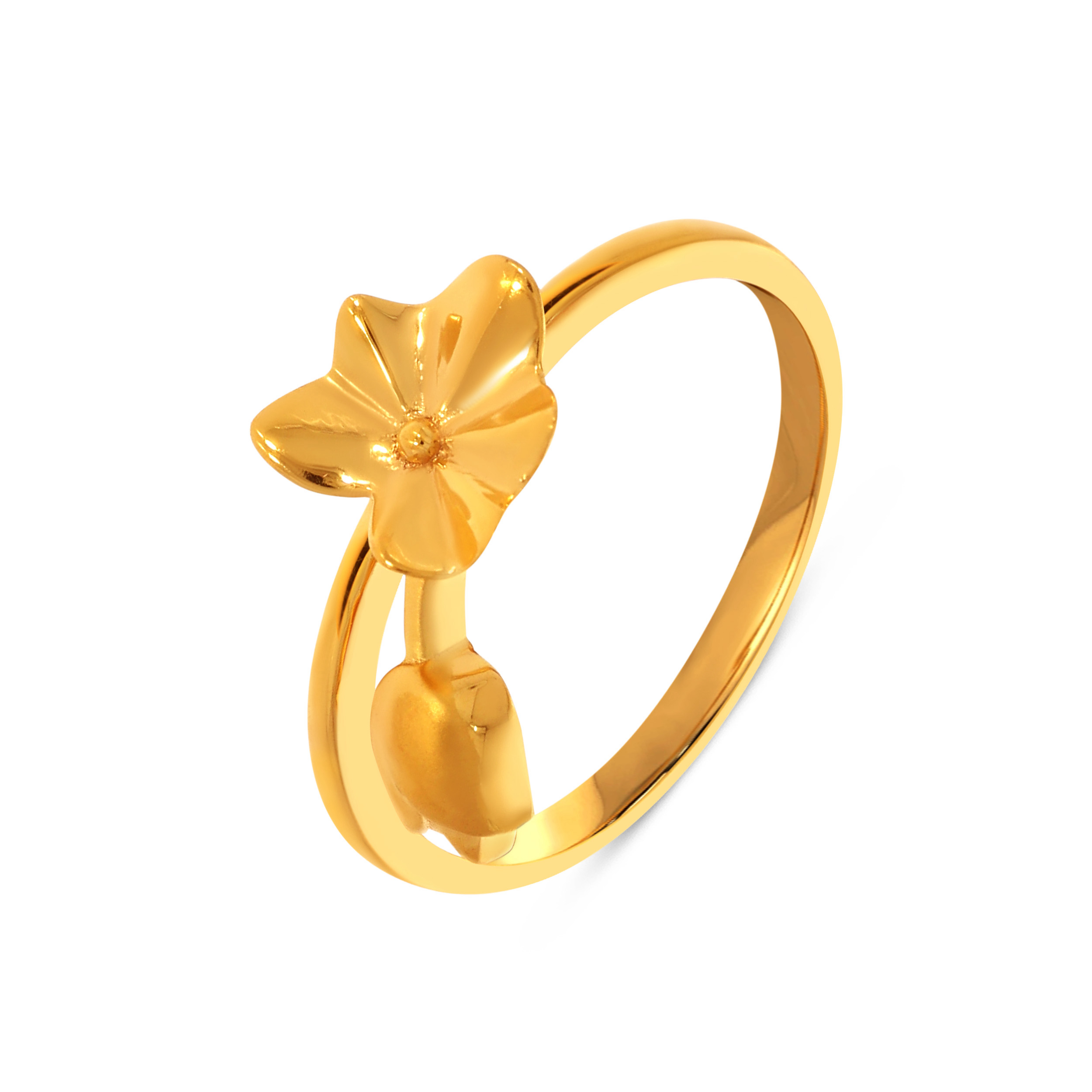 22K Yellow Gold Ring-GLR-SAD0005739 - Senco Gold and Diamonds