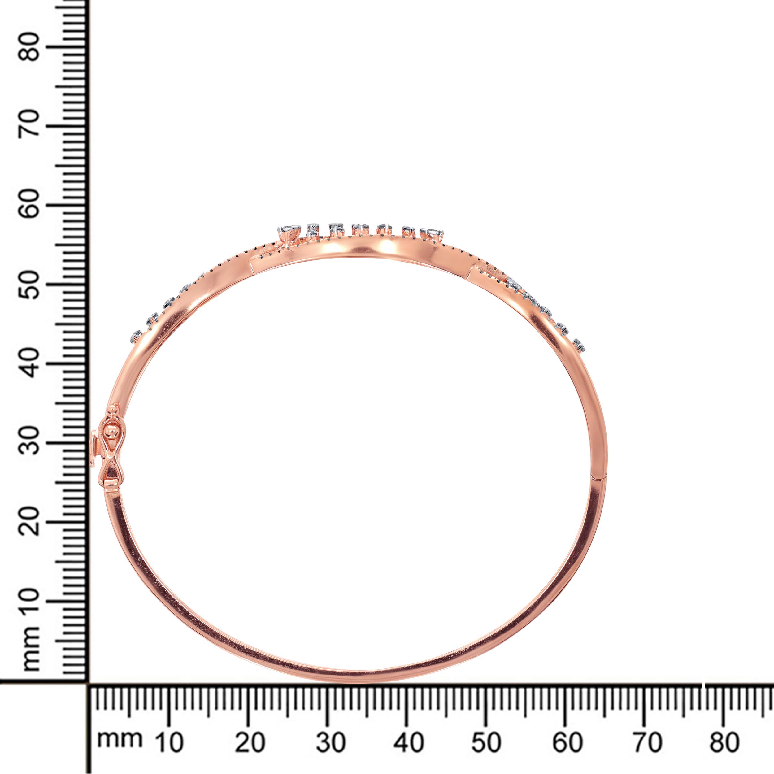 Wavy Fusion Diamond Bracelet - Senco Gold and Diamonds