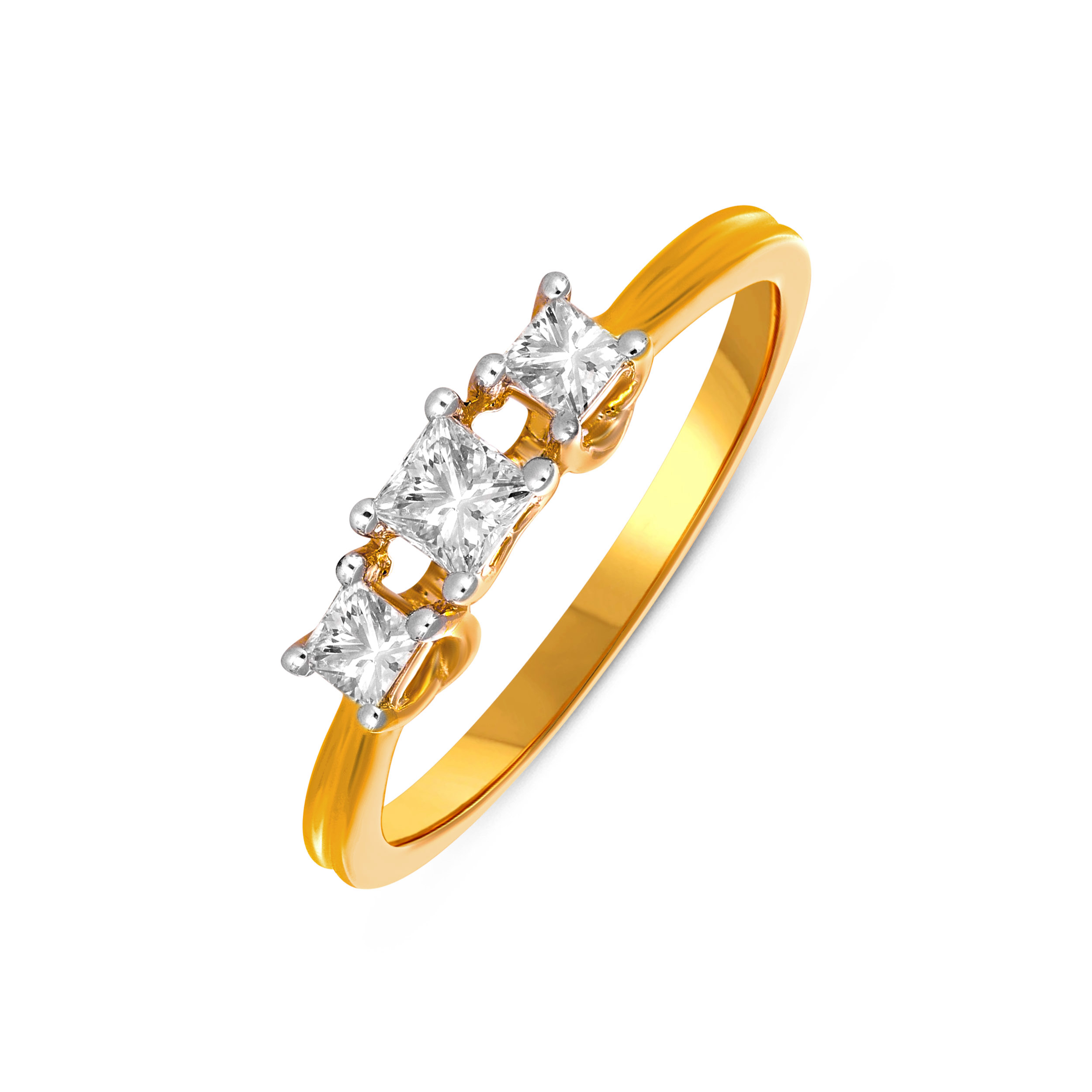 Faceted Fantasy Diamond Ring - Senco Gold and Diamonds