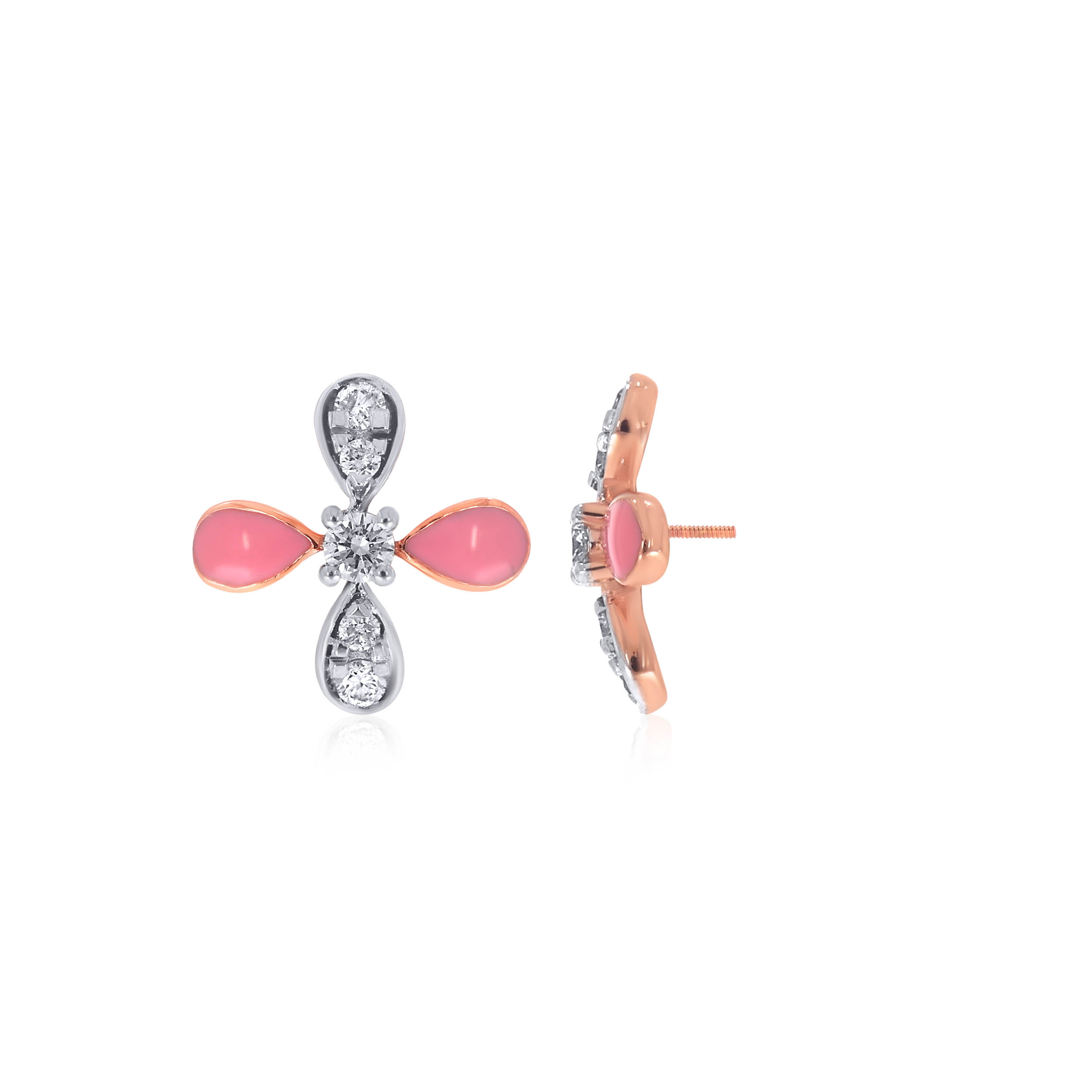 Mini Bloom Kids Diamond Studs - Senco Gold and Diamonds