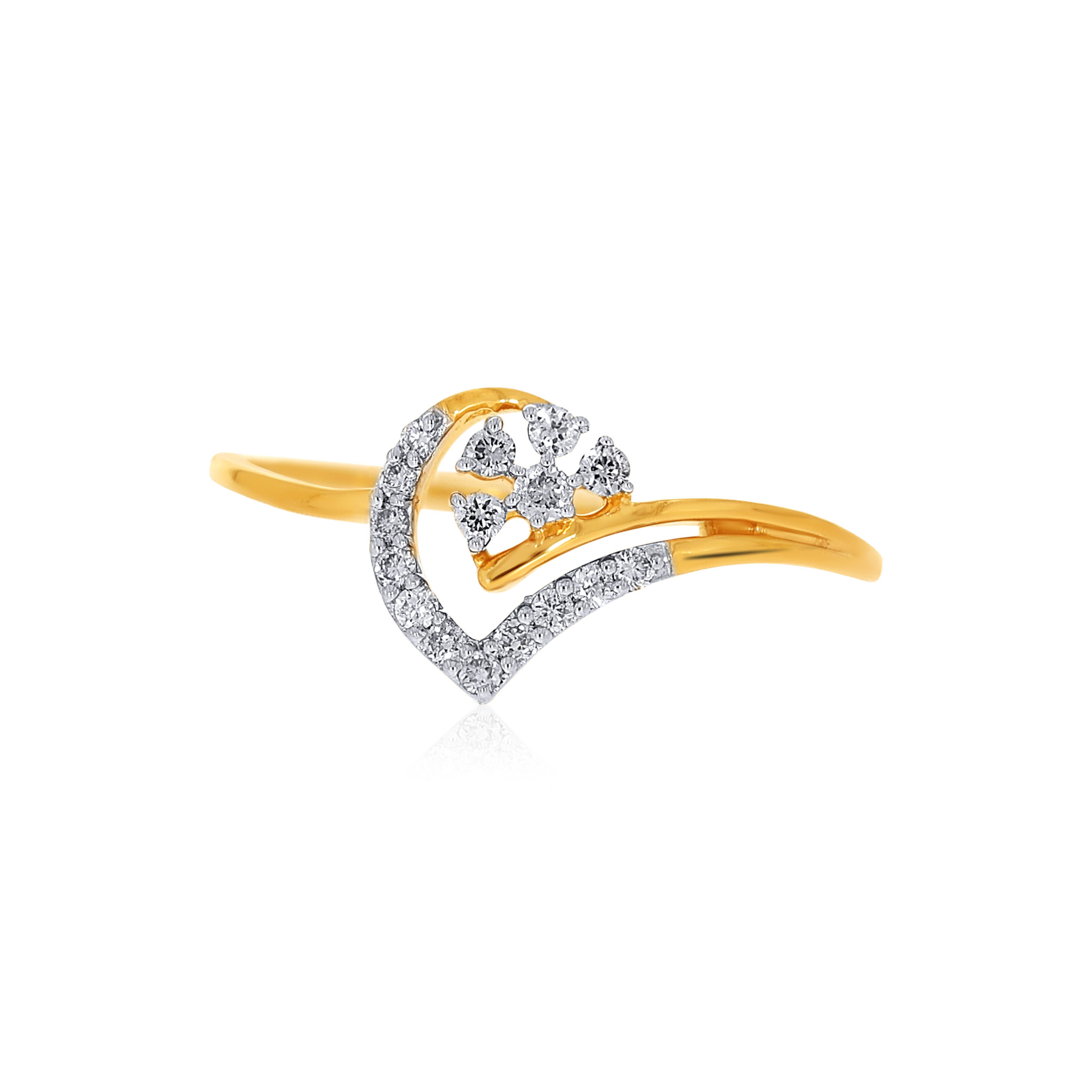 Floral Vibes Diamond Ring - Senco Gold and Diamonds