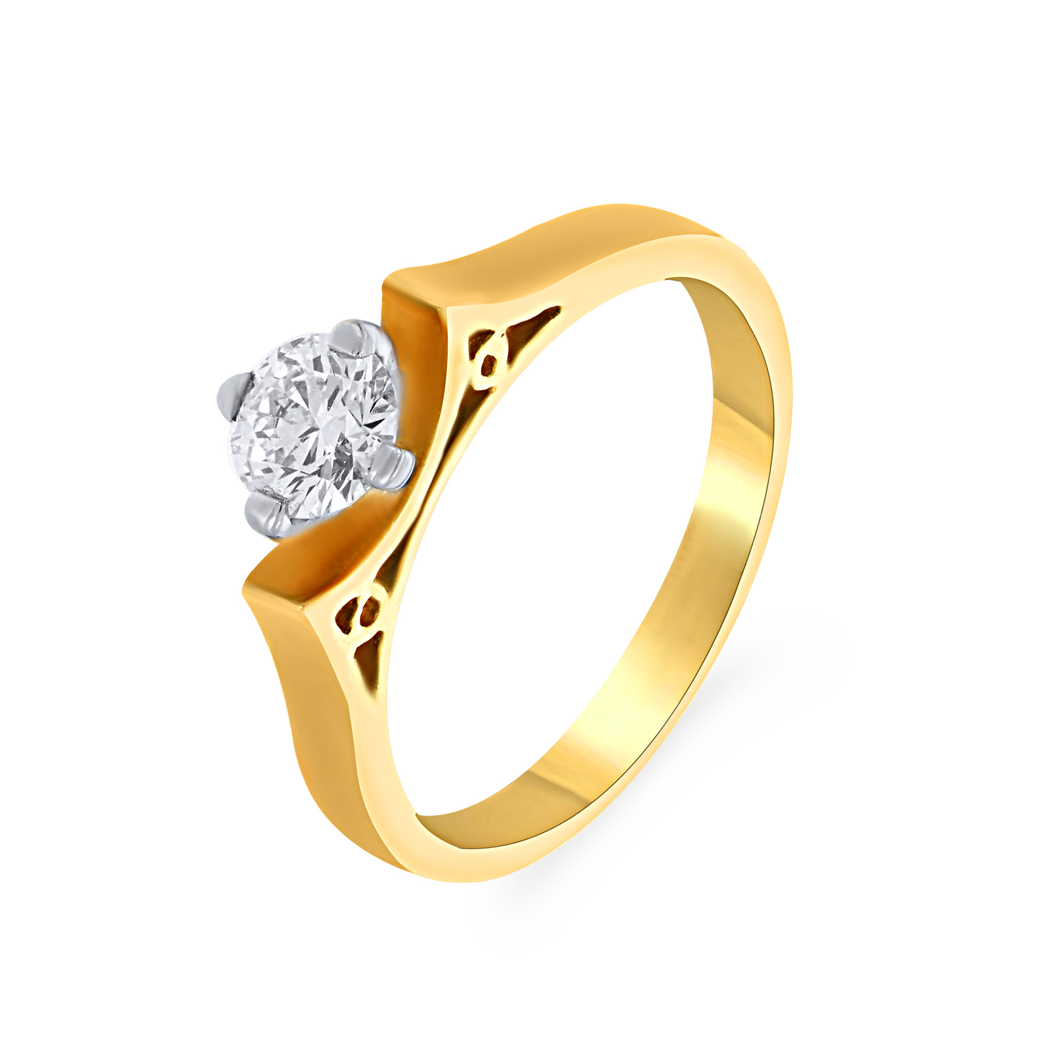 Charismatic Ravine Solitaire Ring - Senco Gold and Diamonds
