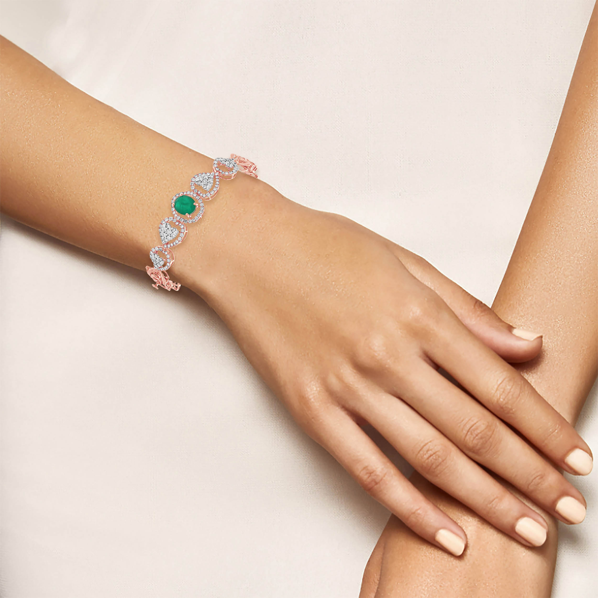 Greeny Adore Diamond Bracelet - Senco Gold and Diamonds
