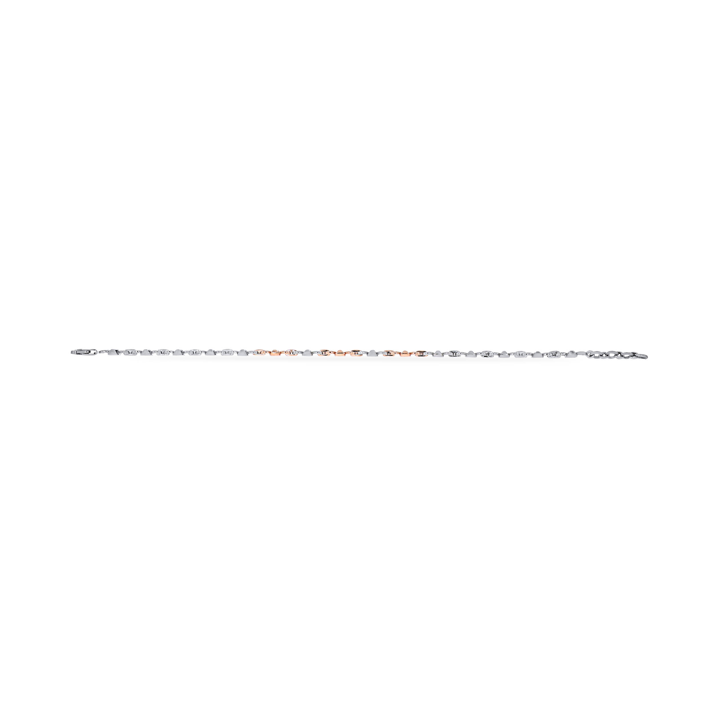 Charismatic Duo Platinum Bracelet - Senco Gold and Diamonds