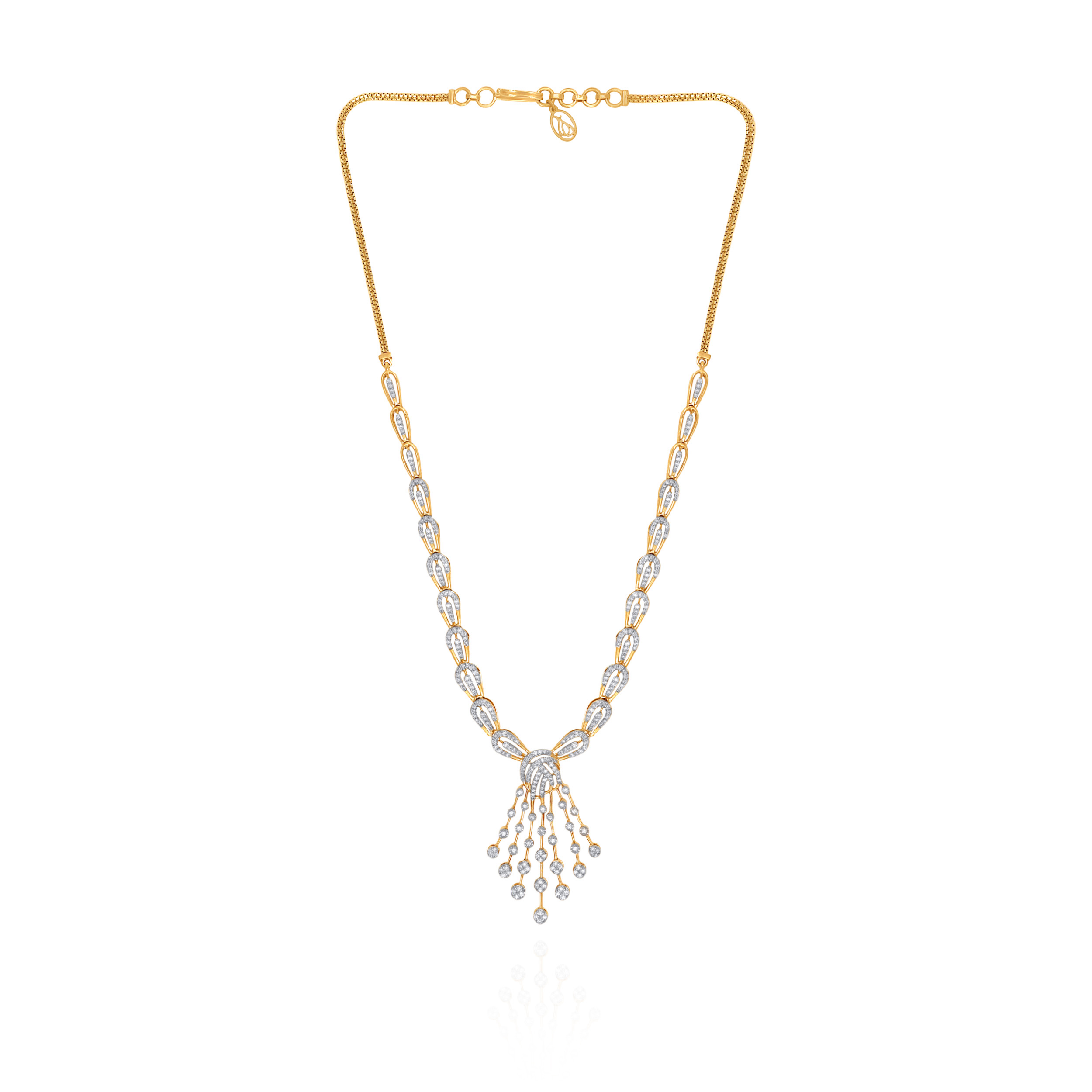 Celeste Flow Diamond Necklace - Senco Gold and Diamonds