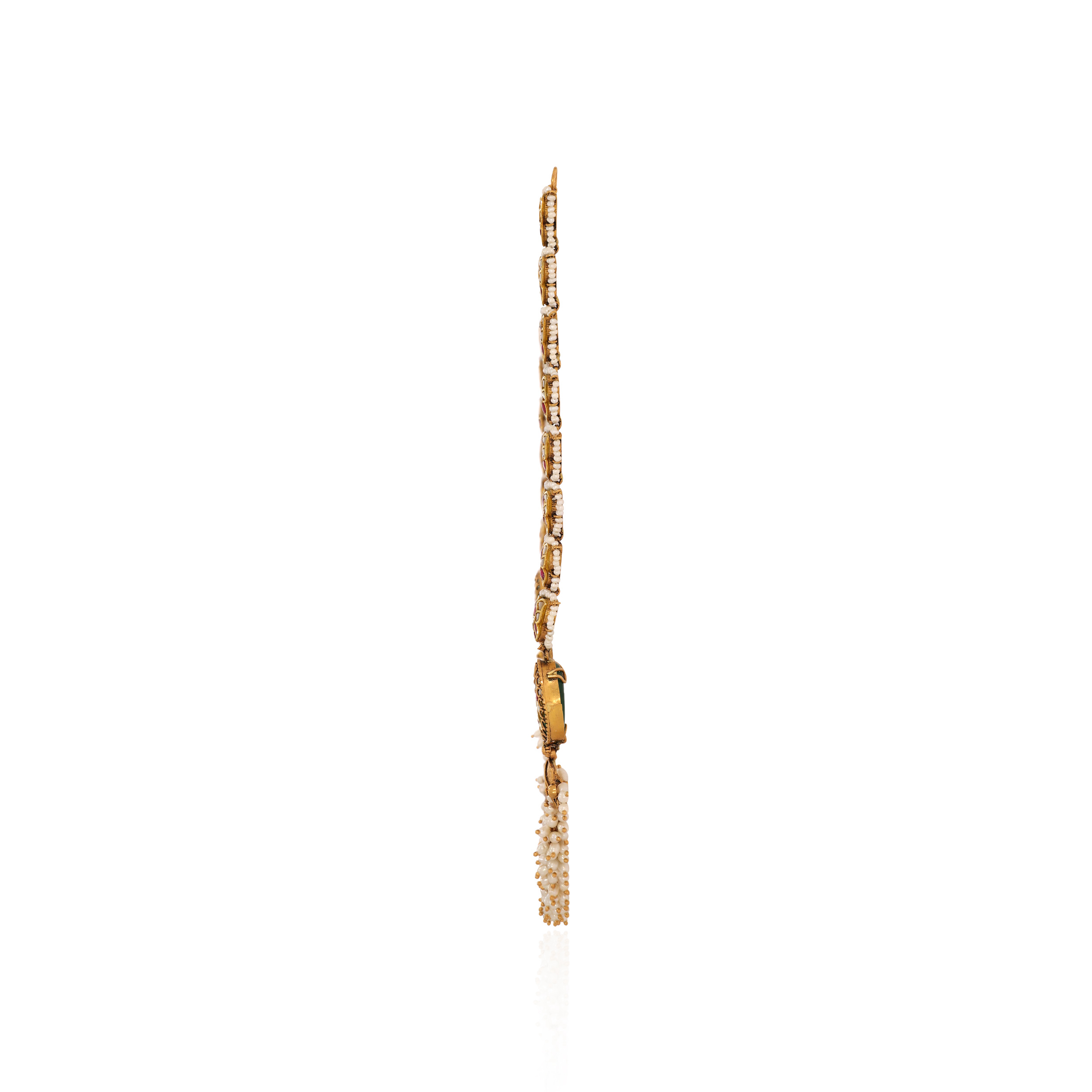 22K Yellow Gold Kundan Necklace-GN-D000788446 - Senco Gold and Diamonds