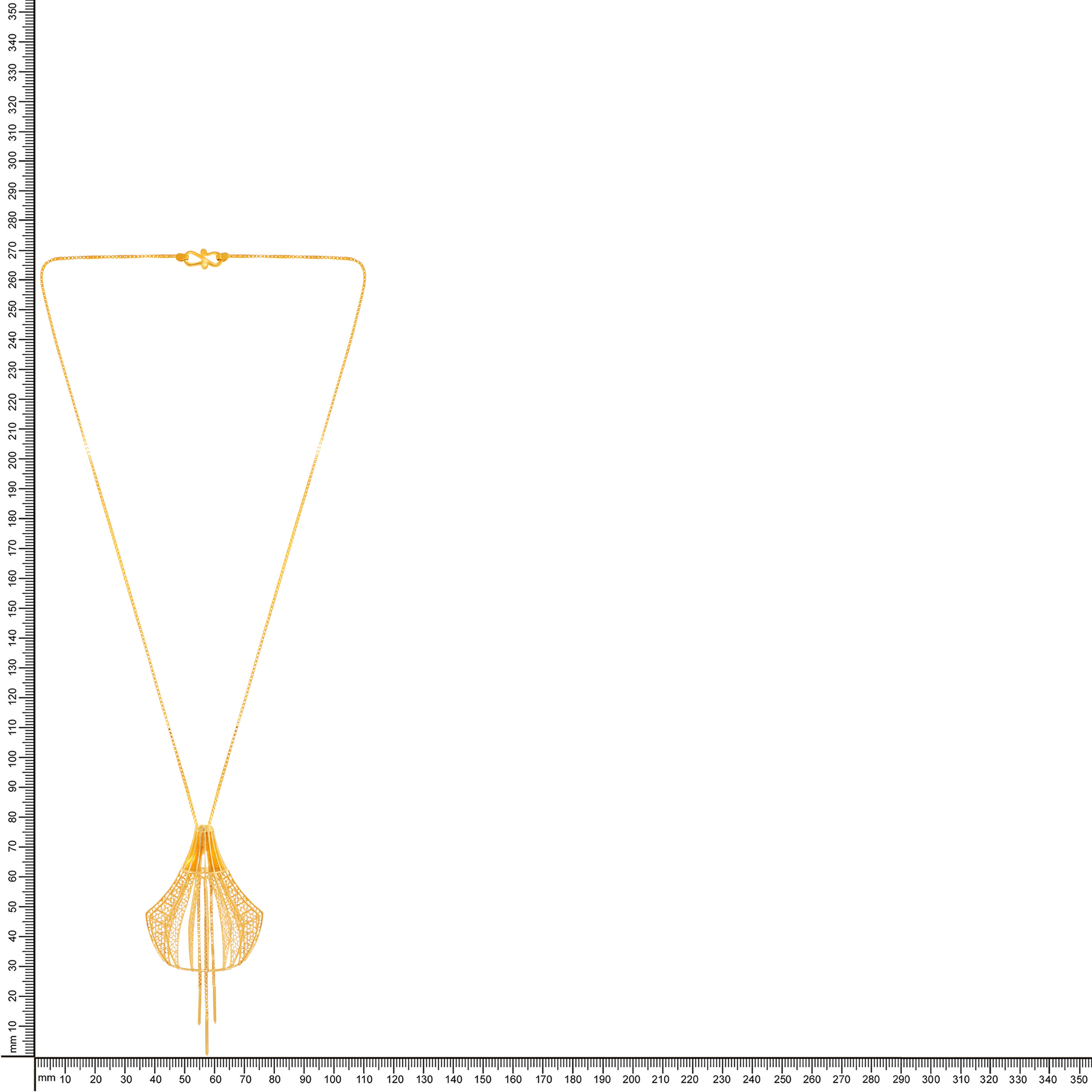 Creative Lantern Gold Chain Pendant - Senco Gold and Diamonds