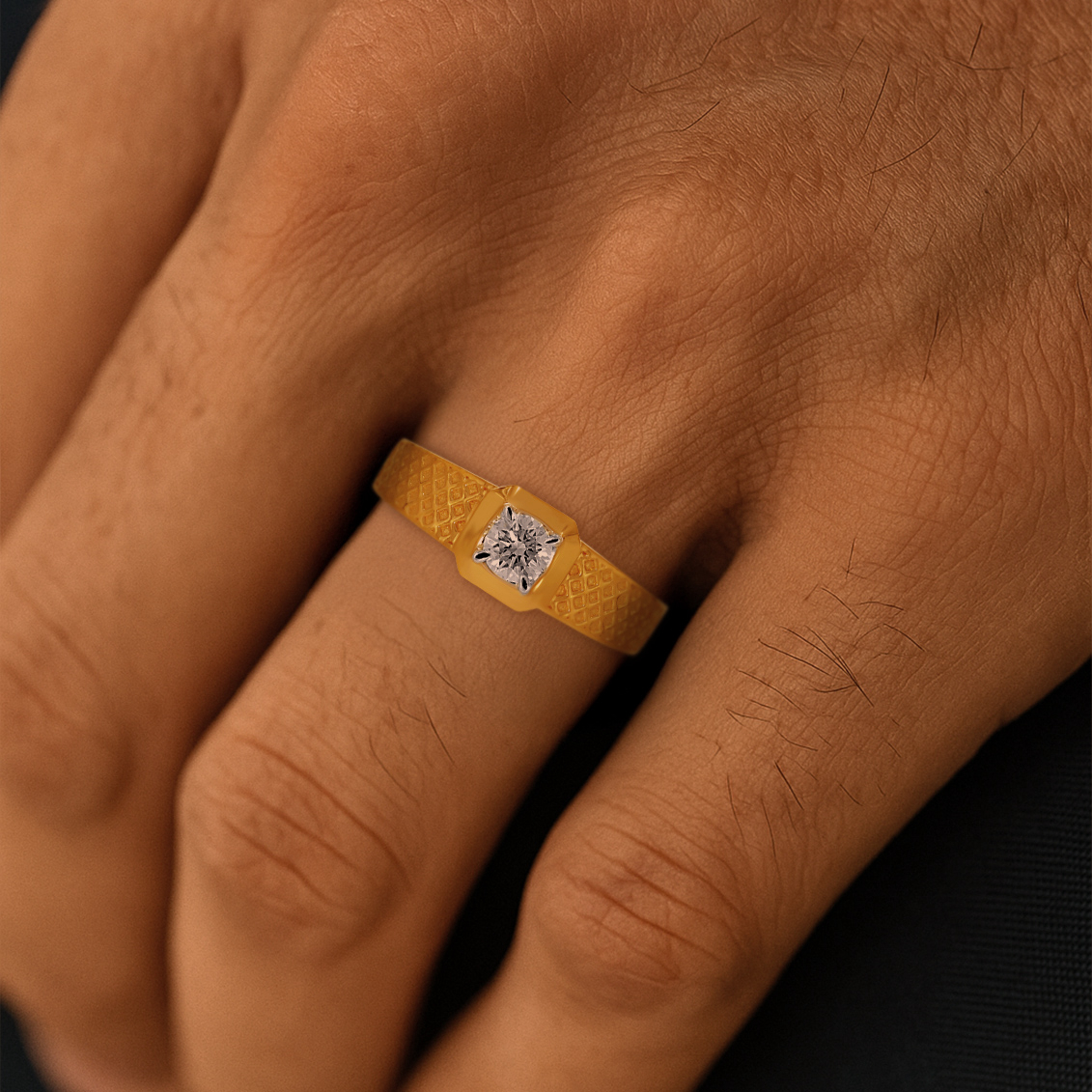 Urban Ridge Men’s Diamond Ring - Senco Gold and Diamonds