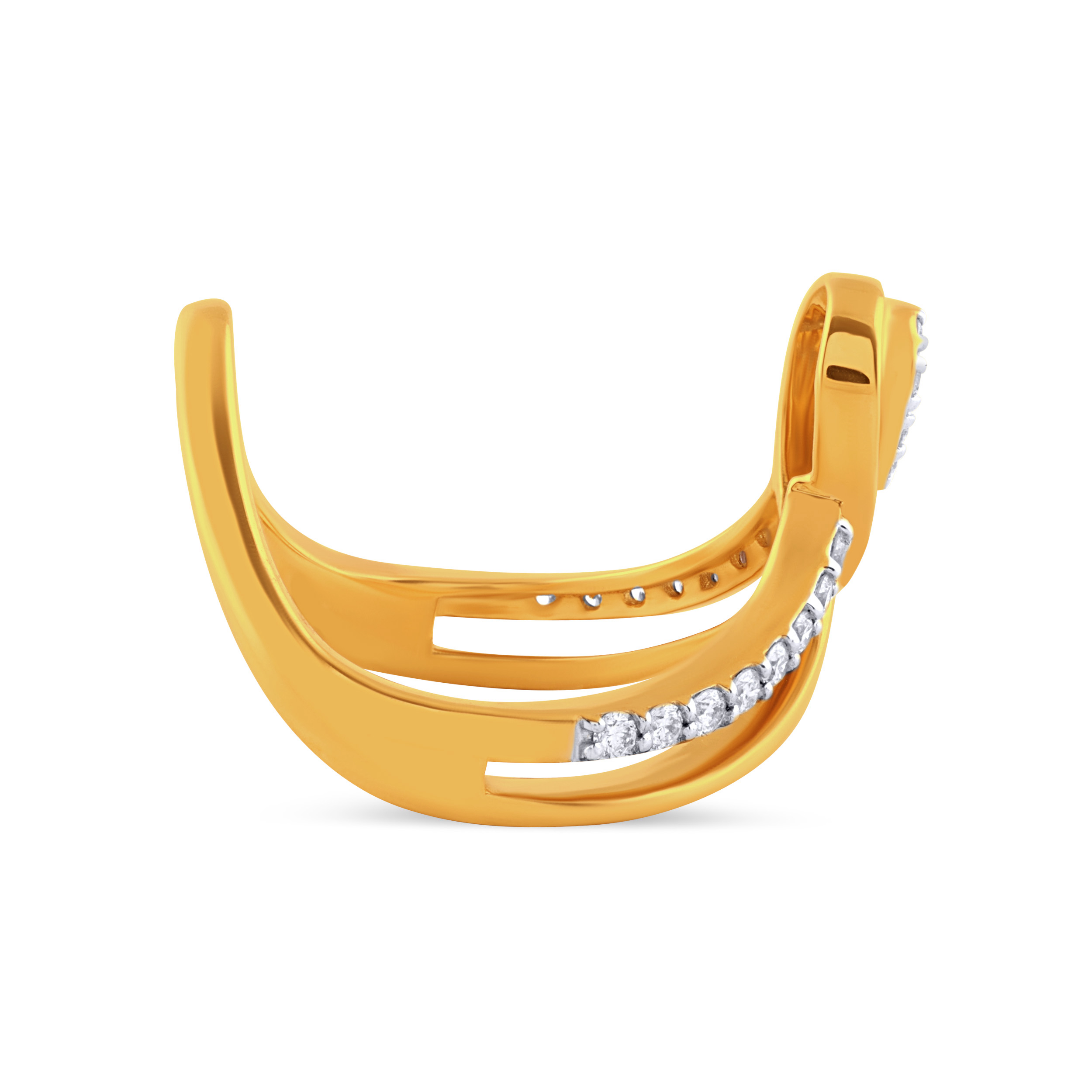 Looplight Gold Diamond Ring - Senco Gold and Diamonds