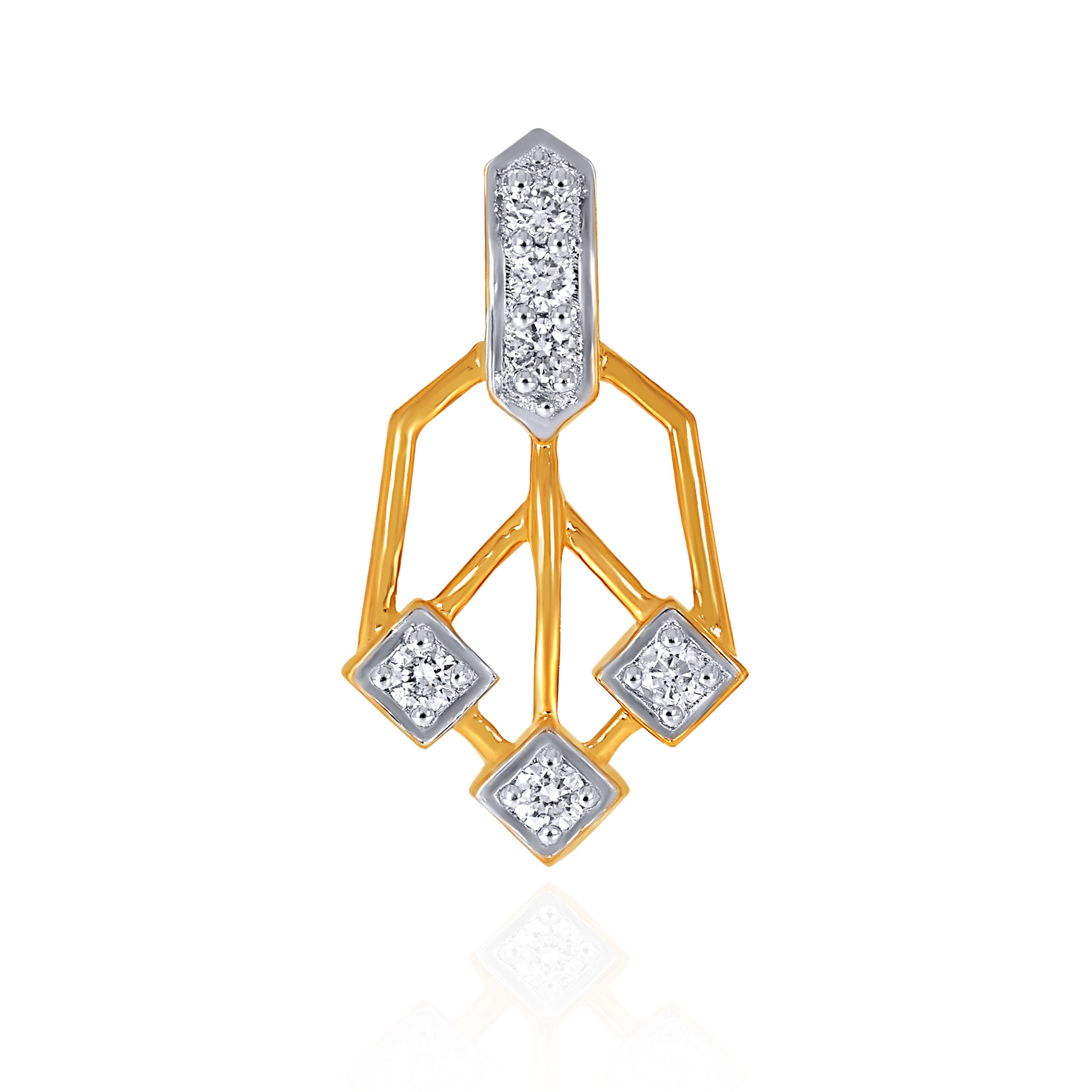Contemporary Chic Diamond Pendant - Senco Gold and Diamonds