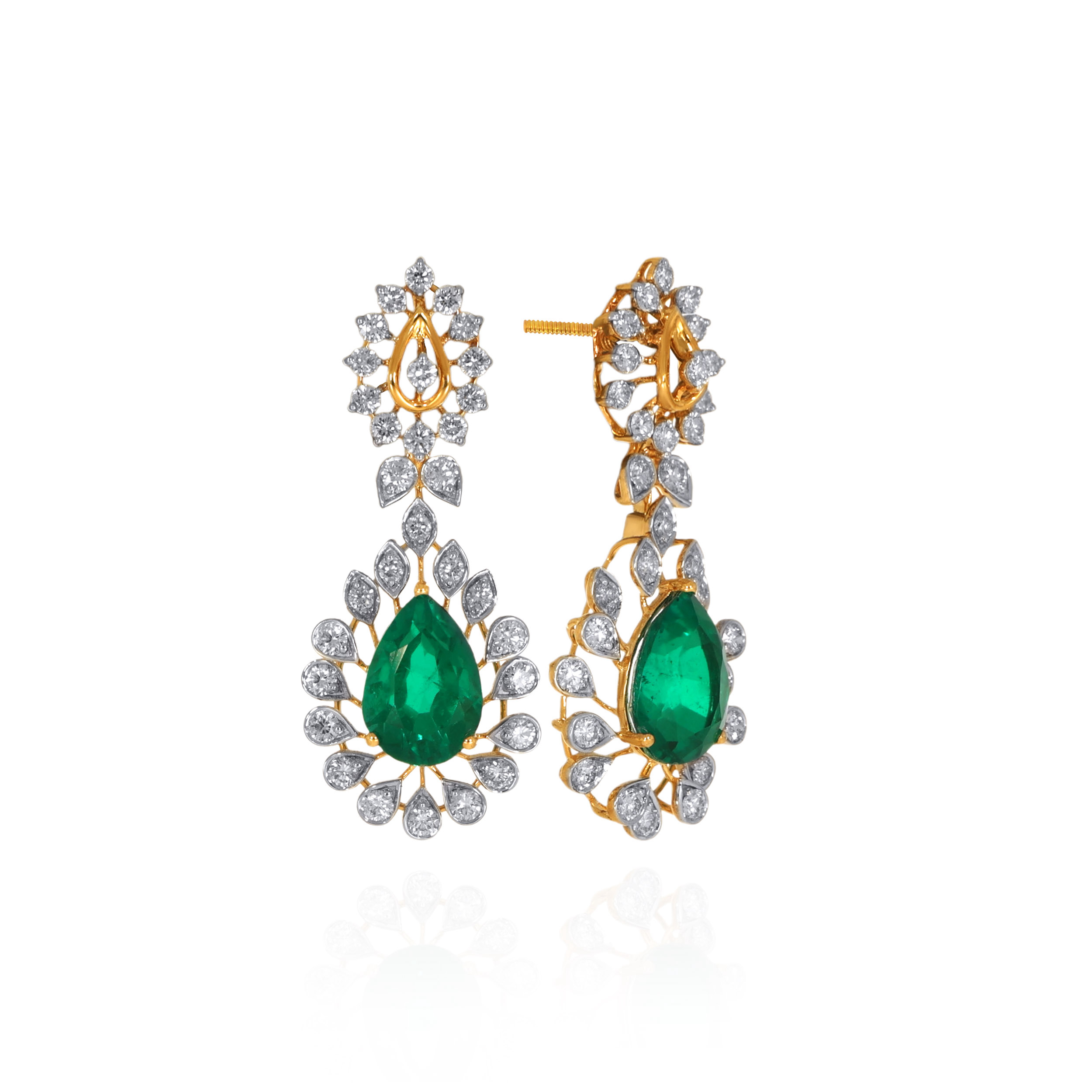 Estate Luxe Diamond Earrings - Senco Gold and Diamonds