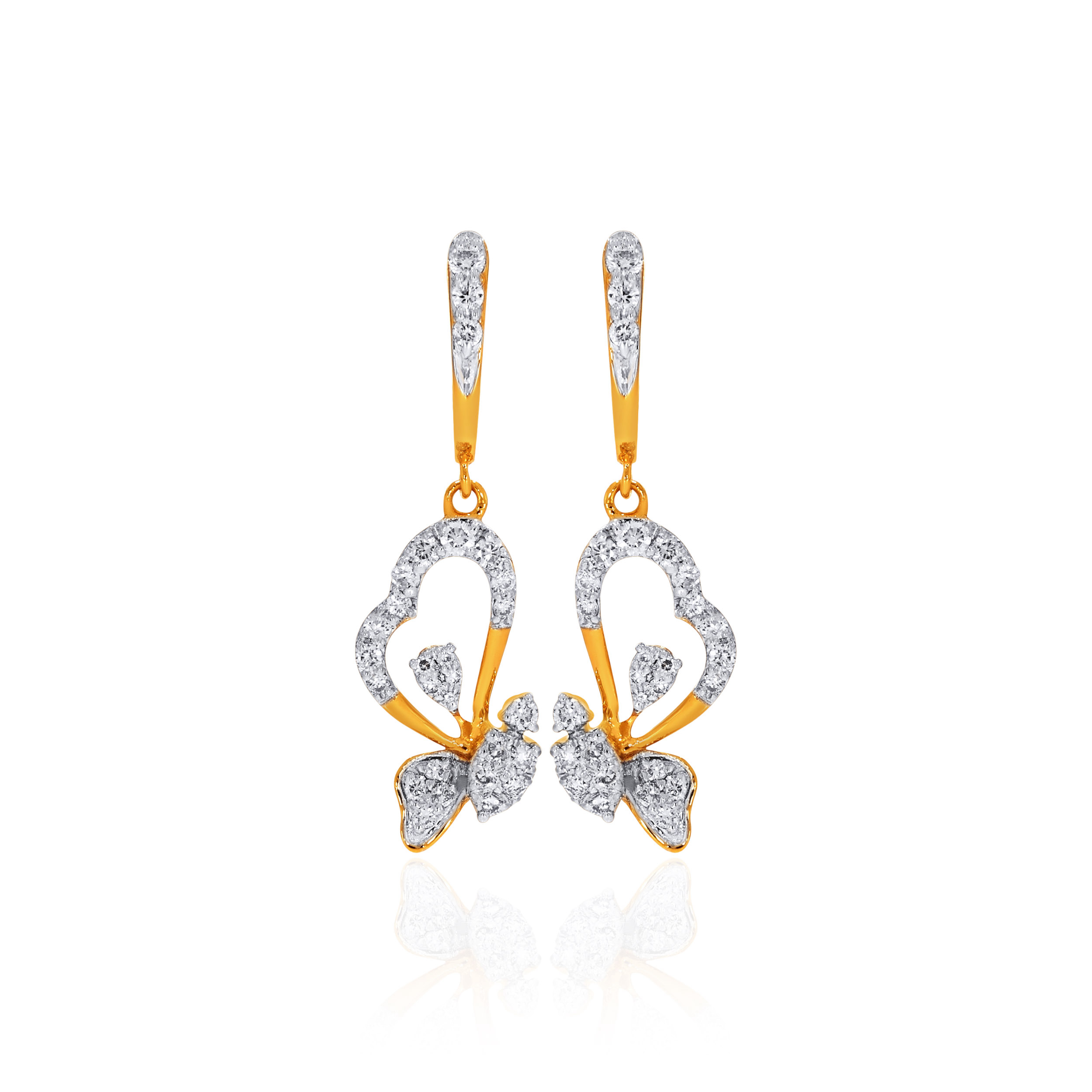 Aspirational Diamond Drop Earrings - Senco Gold and Diamonds