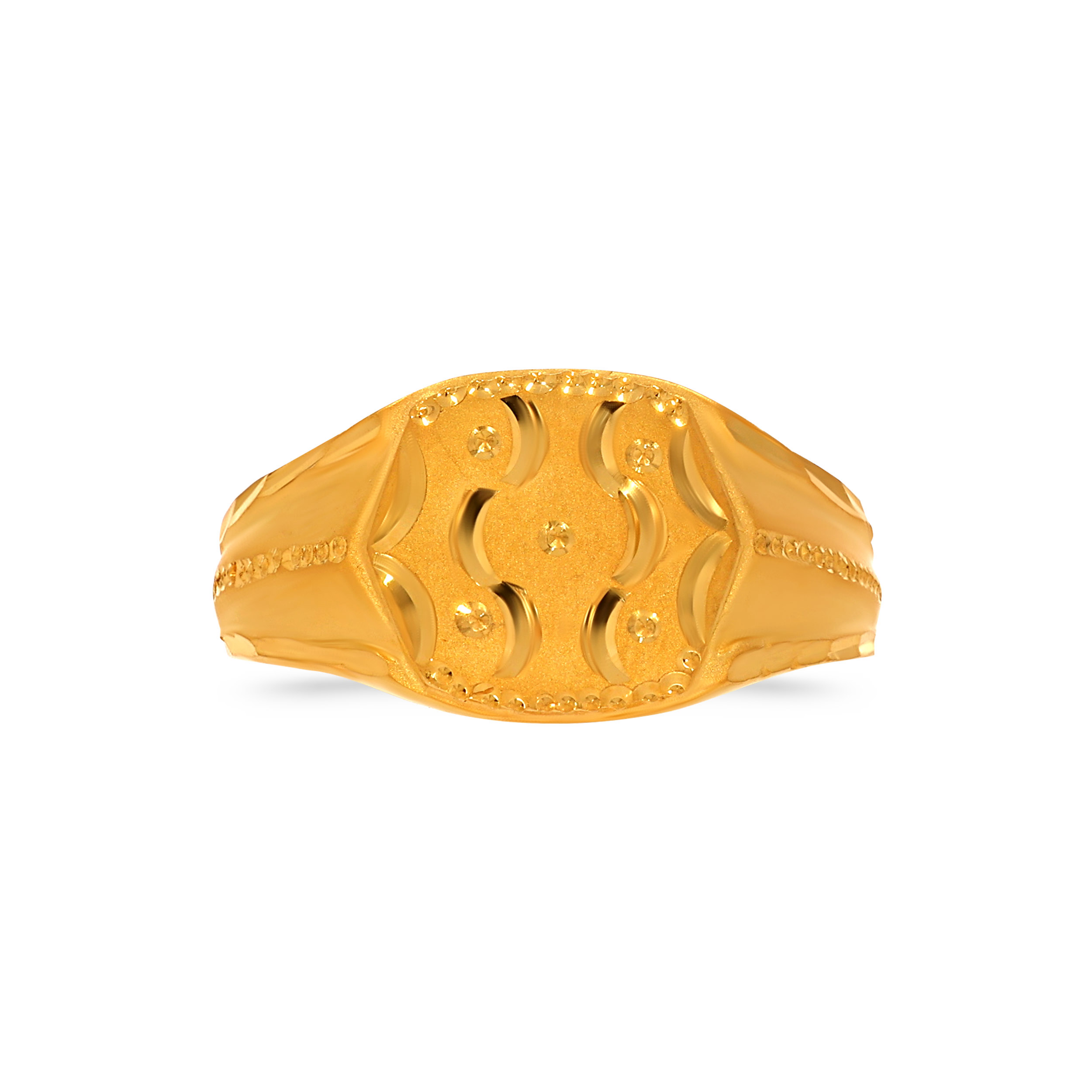 22K Gold Men Ring-GGR-D000544656 - Senco Gold and Diamonds