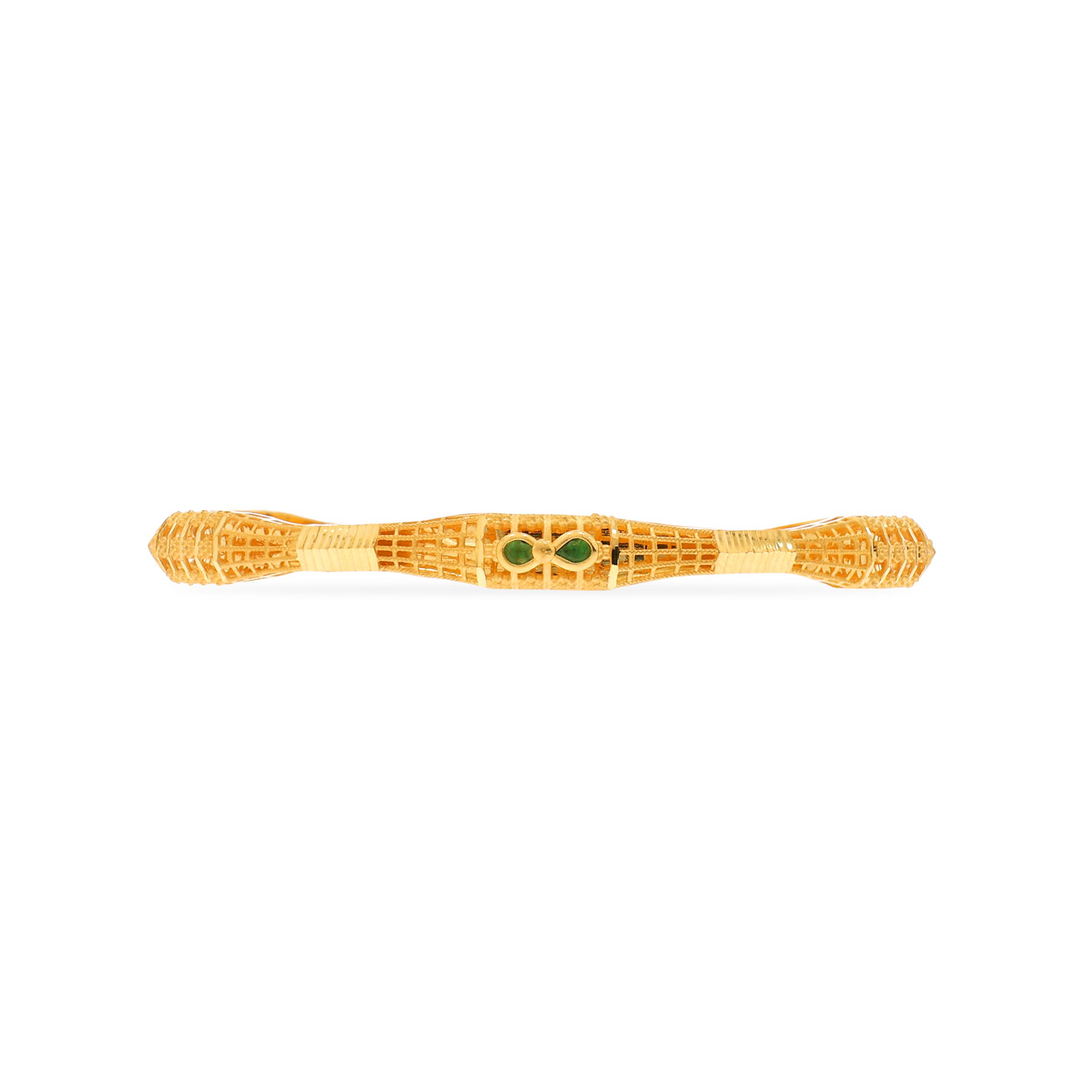 Traditional Brilliance Gold Bangle - Senco Gold and Diamonds